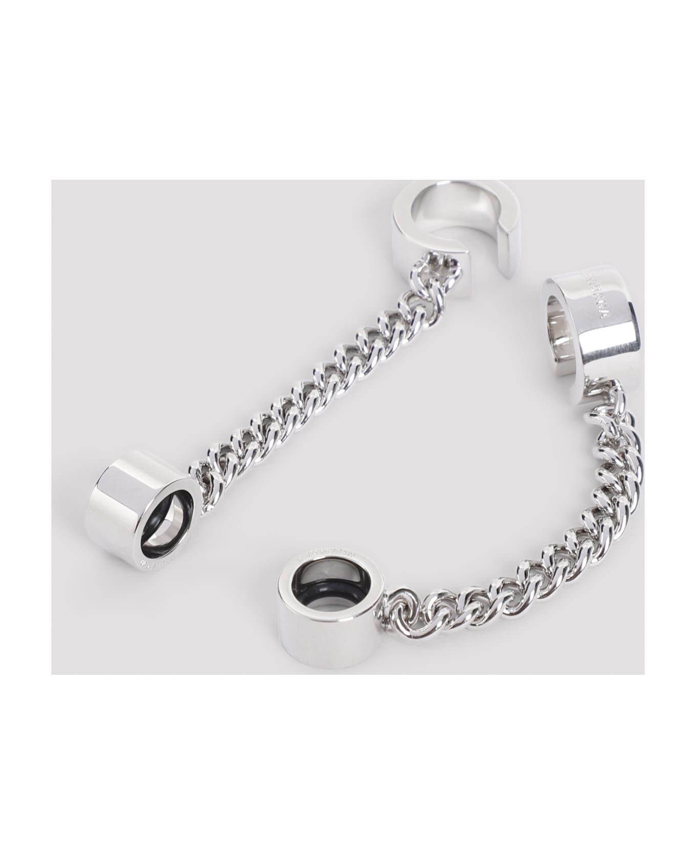 Balenciaga Bluetooth Ear Cuffs - Shiny Silver