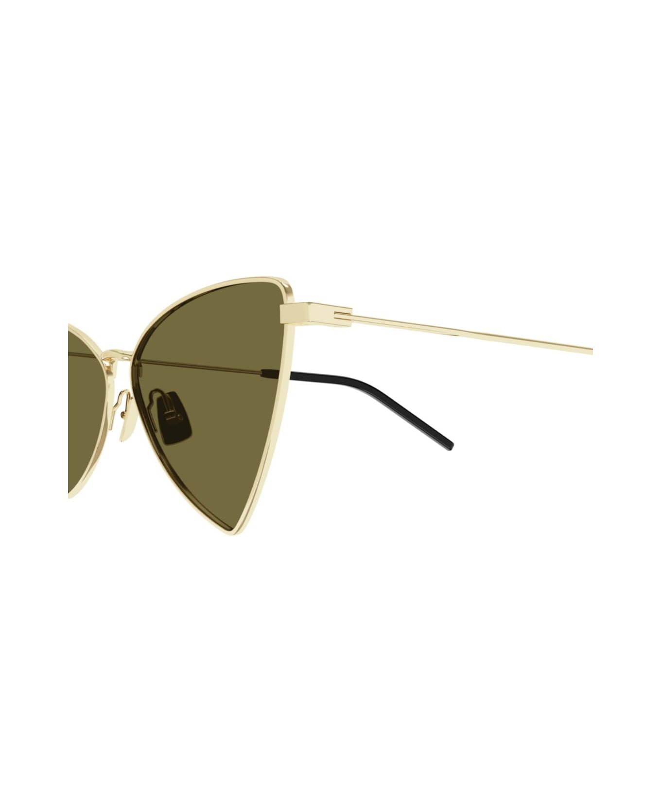 Saint Laurent Eyewear Sl 303 Jerry011 Gold Gold Brown - 011 gold gold brown