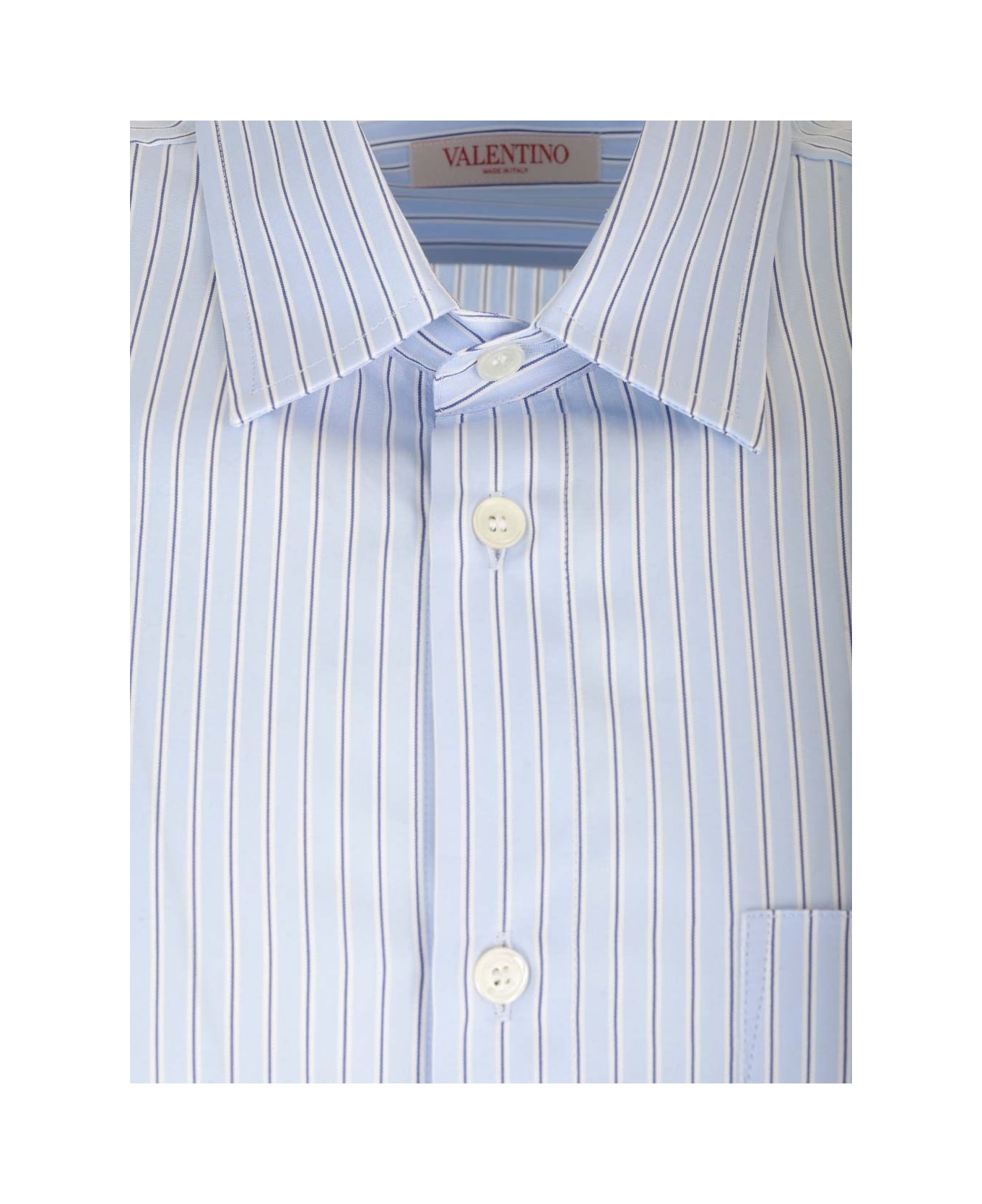 Valentino Shirt With V Detail - White