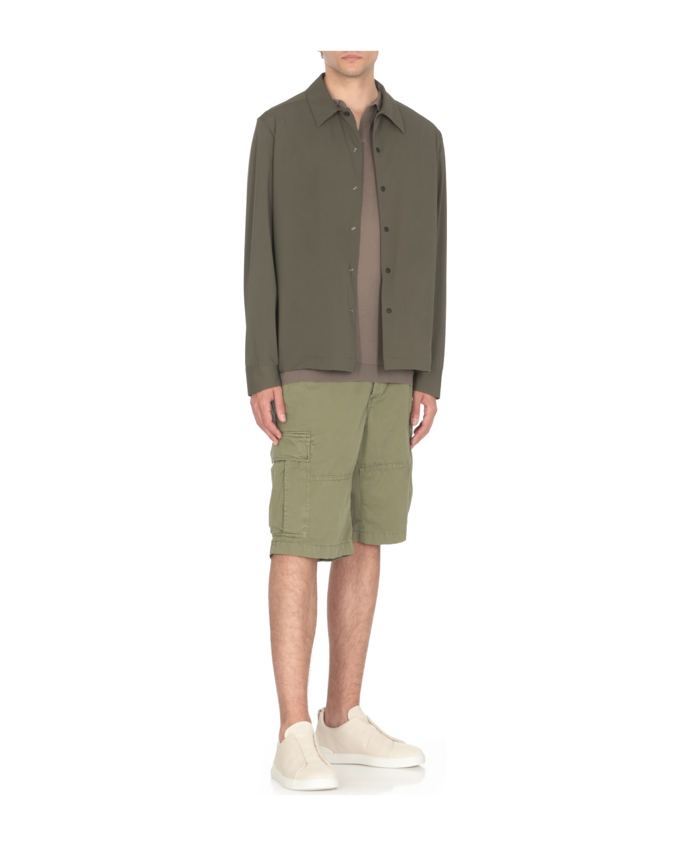 John Smedley Noah Polo Shirt - Beige