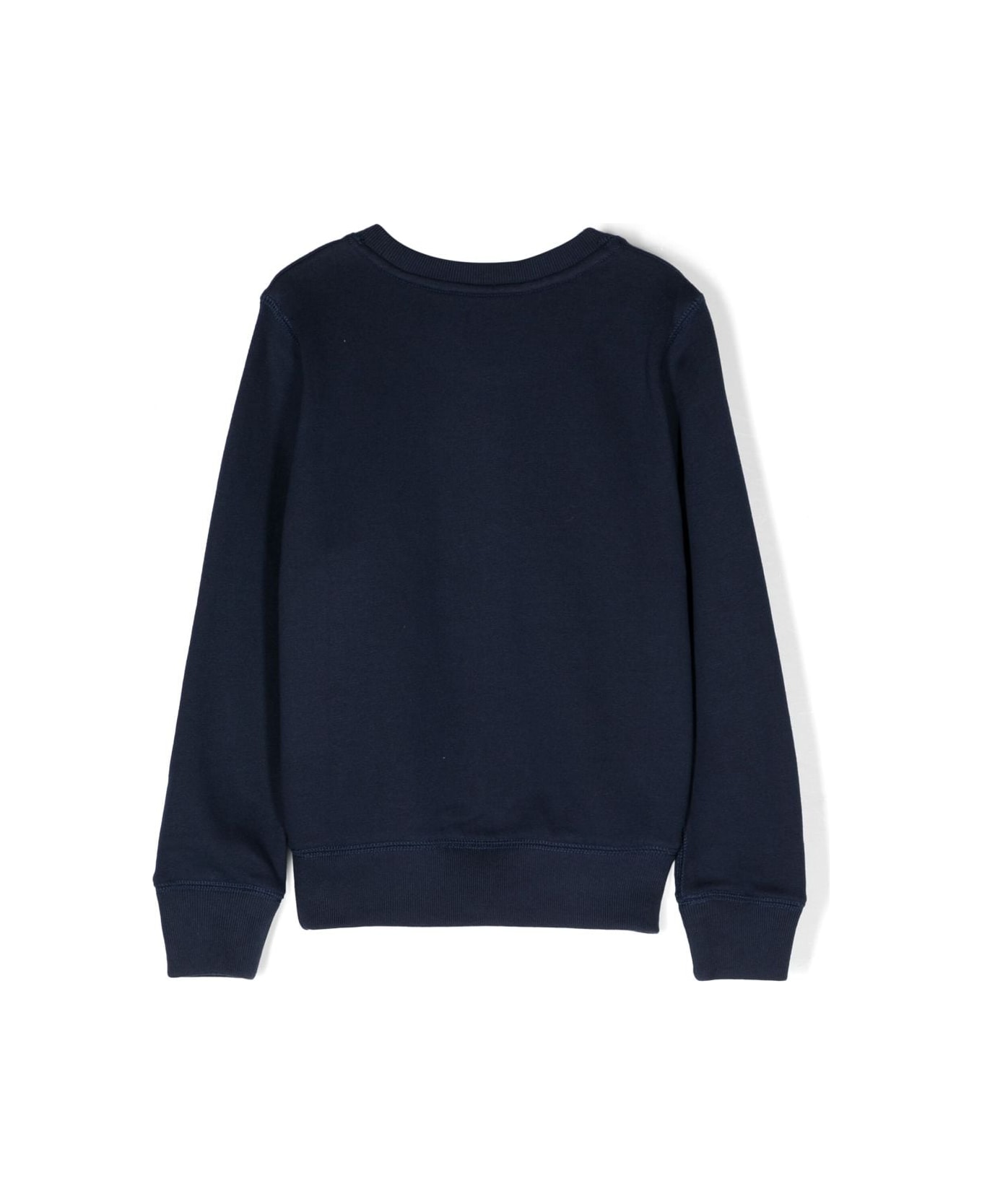 Polo Ralph Lauren Bearcnfleece Knit Shirts Sweatshirt - French Navy