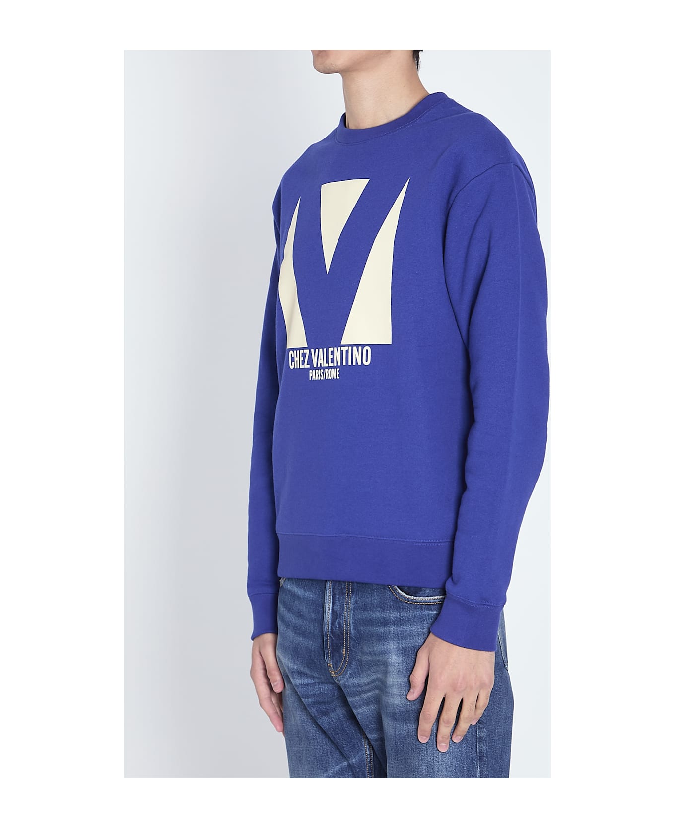 Valentino Chez Valentino Sweatshirt - Blue