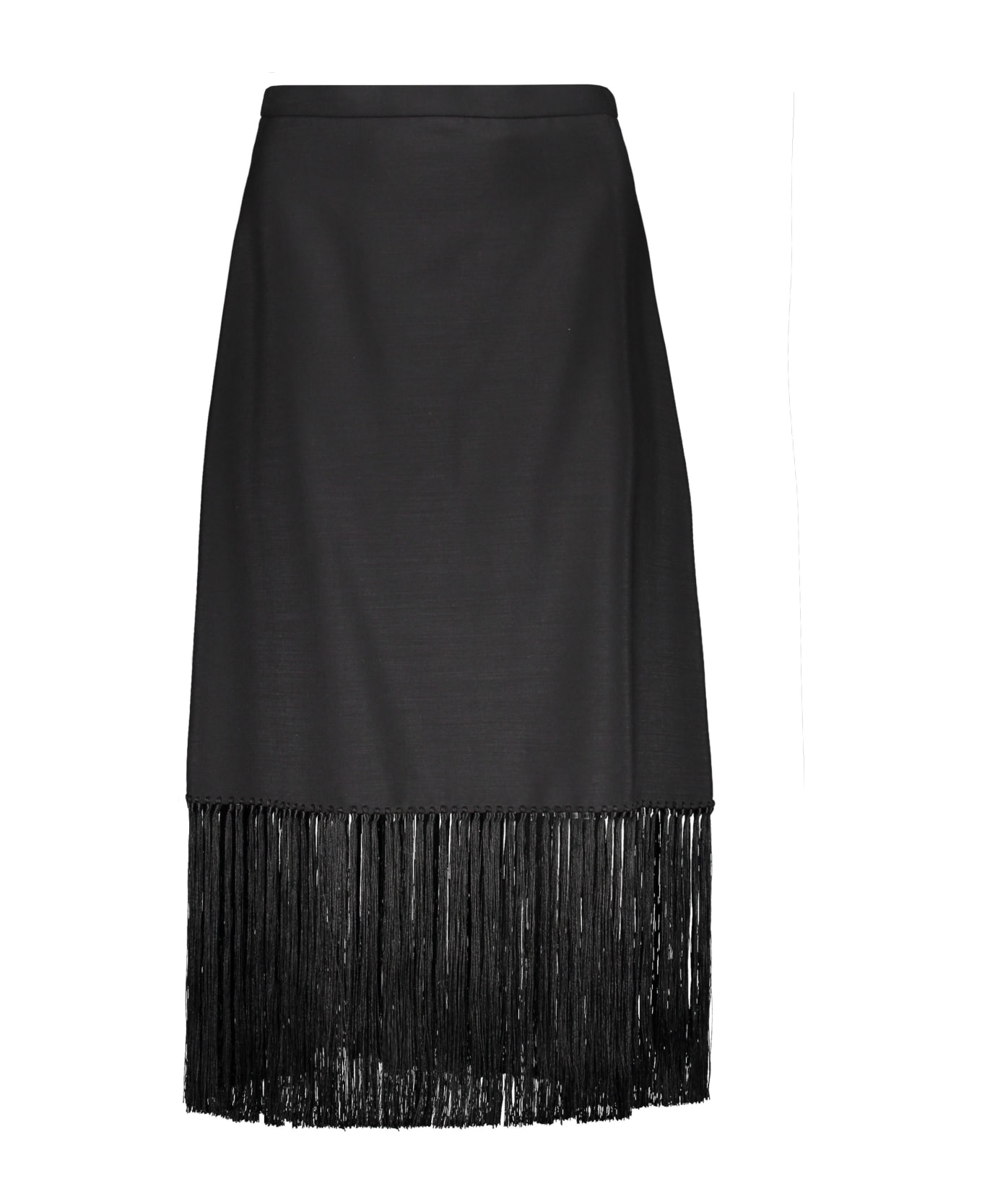 Burberry Midi Skirt - black