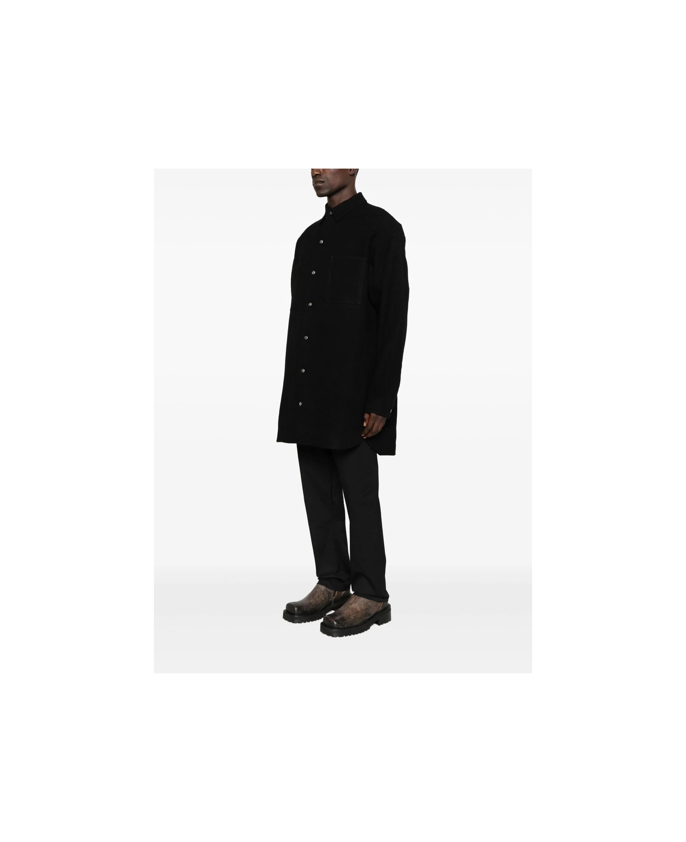 Rick Owens Outerwear - BLACK