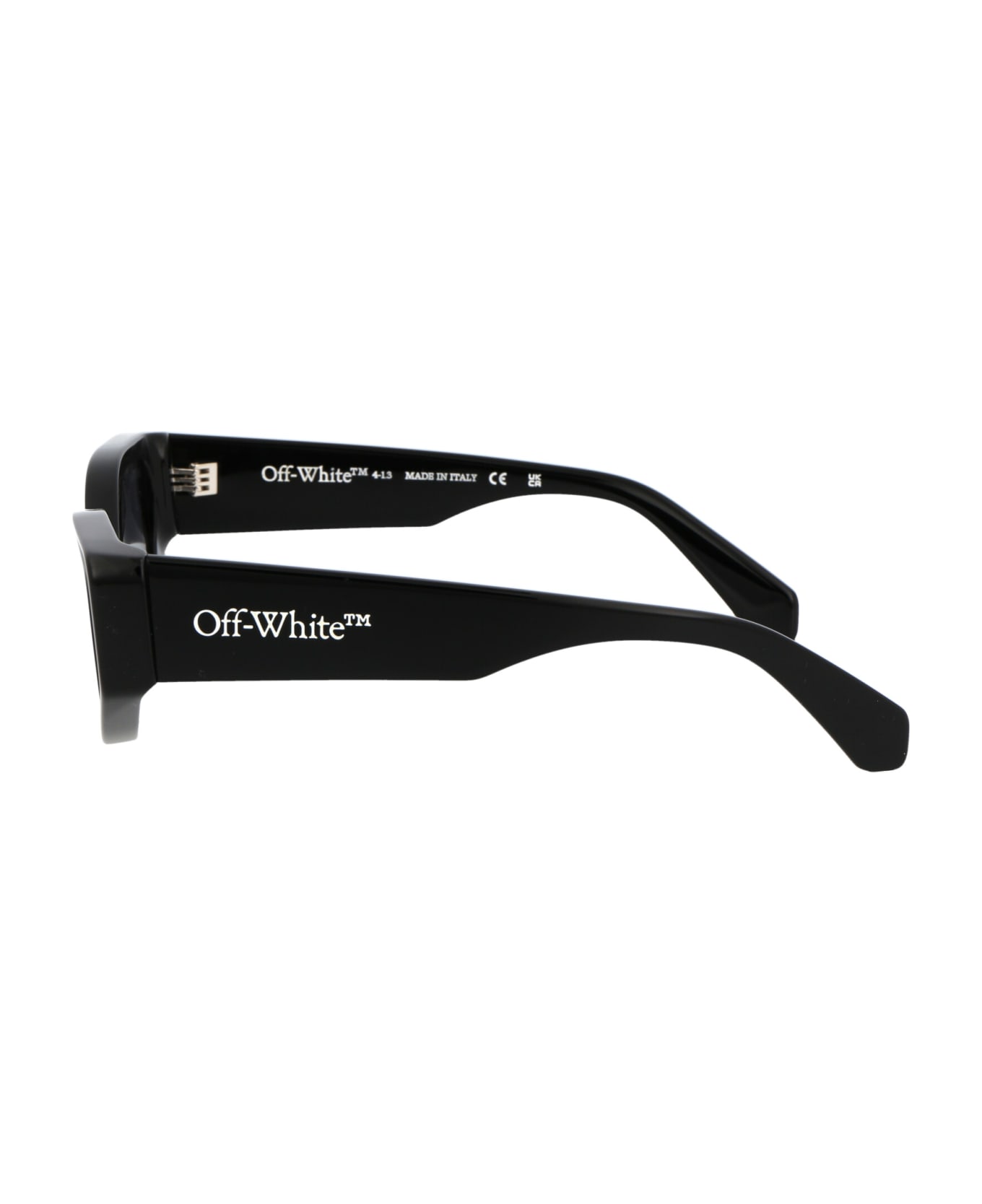 Off-White Memphis Sunglasses - BLACK DARK GREY