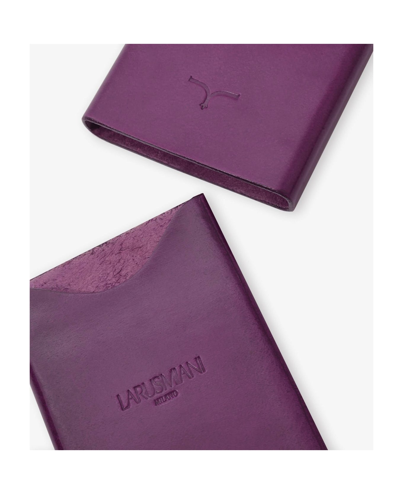 Larusmiani Cardholder Wallet - Purple