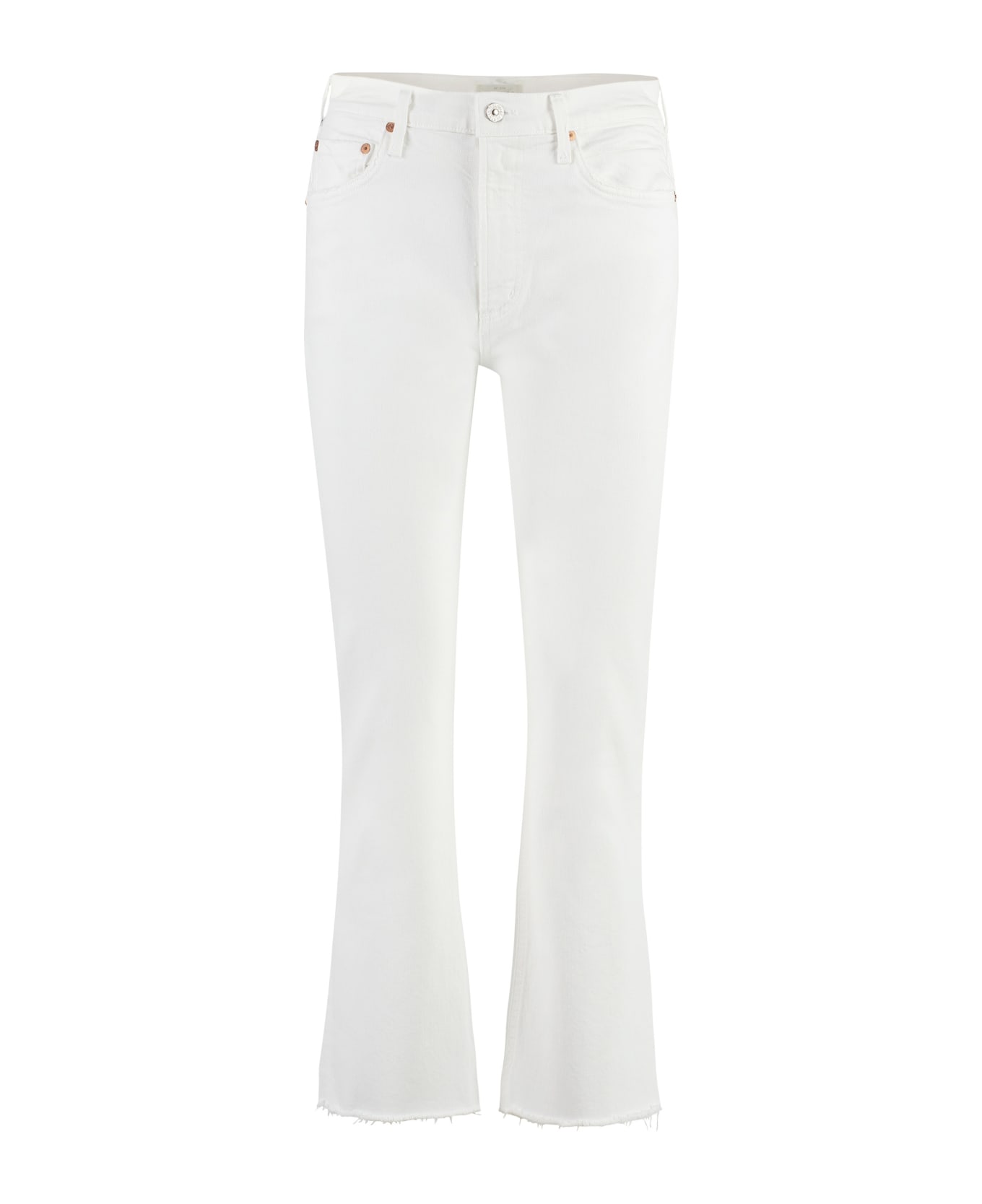 Citizens of Humanity Cropped Jeans - White デニム