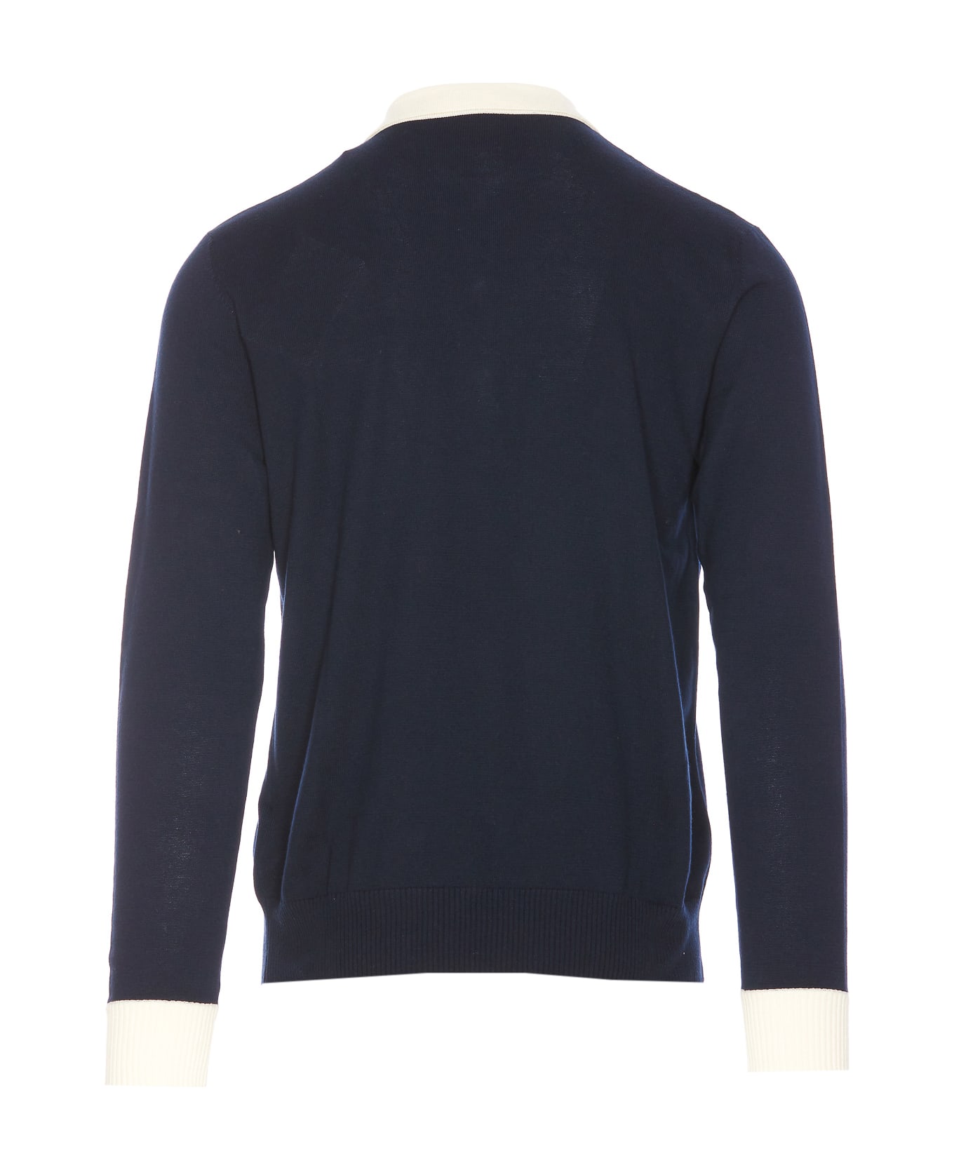 Valentino Garavani Long Sleeves Polo - Blue