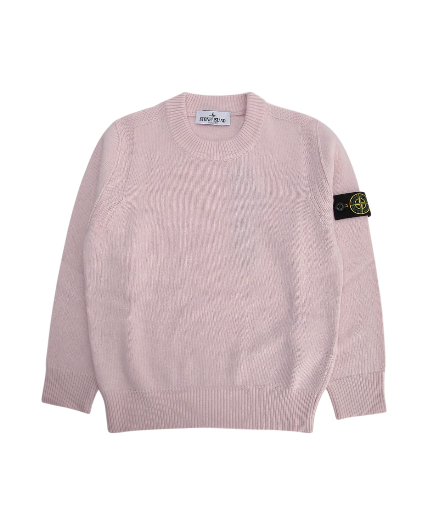 Stone Island Junior Crew Neck - PINK