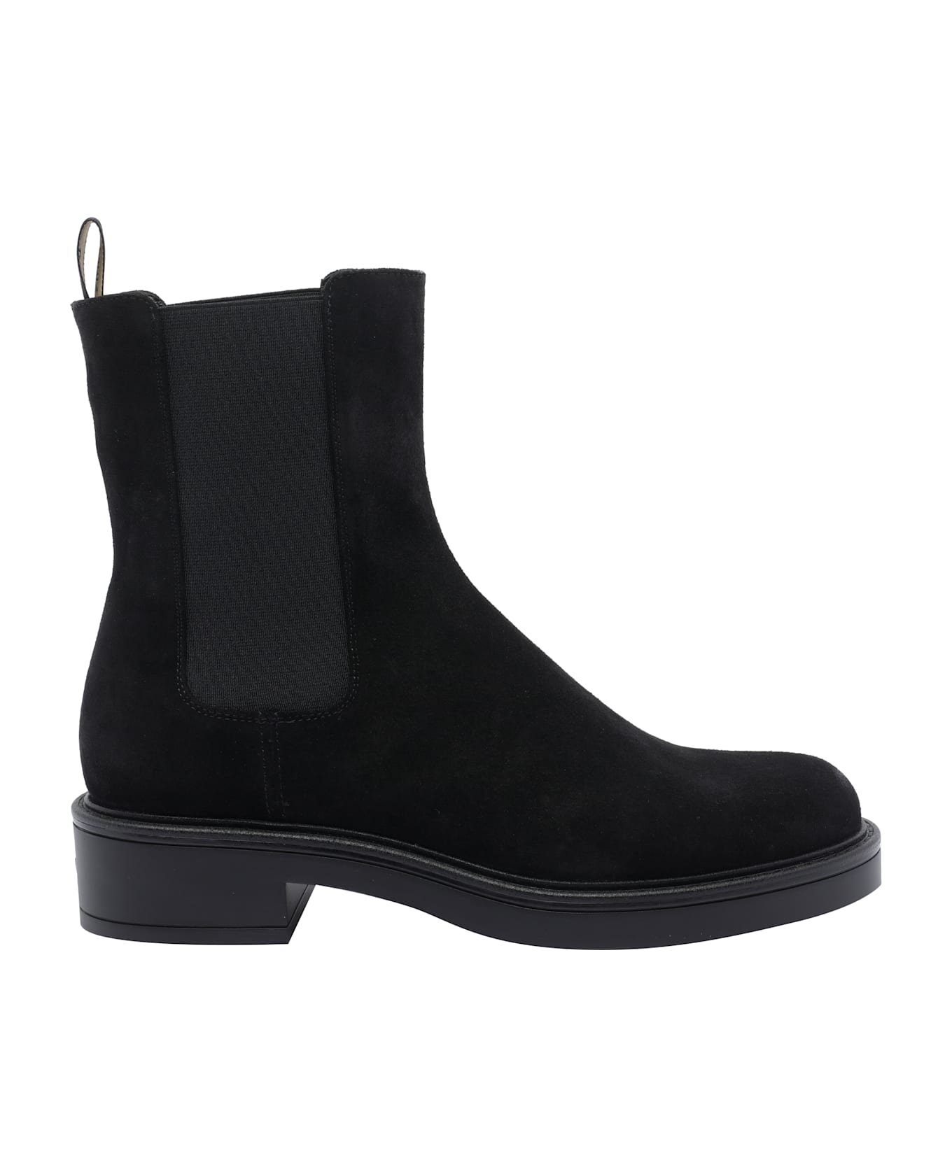Stuart Weitzman Celia Chelsea Booties - Black