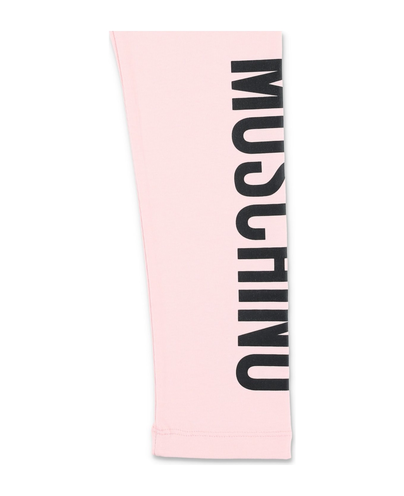 Moschino Logo-printed Stretch Leggings - Rosa