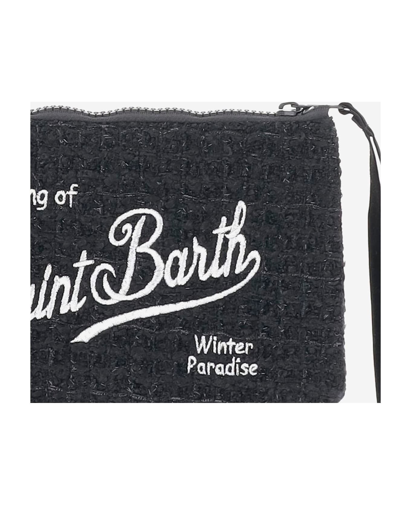 MC2 Saint Barth Black Scuba Clutch Bag - Black