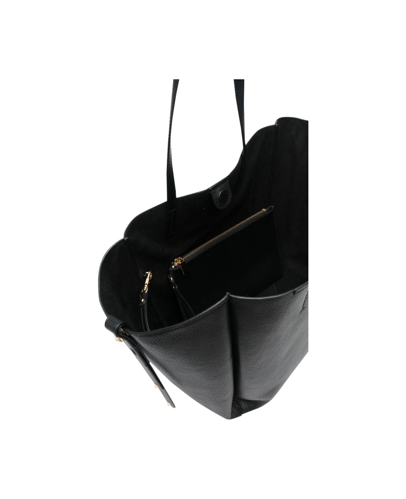 Michael Kors Freya Large Tote Bag - BLACK トートバッグ