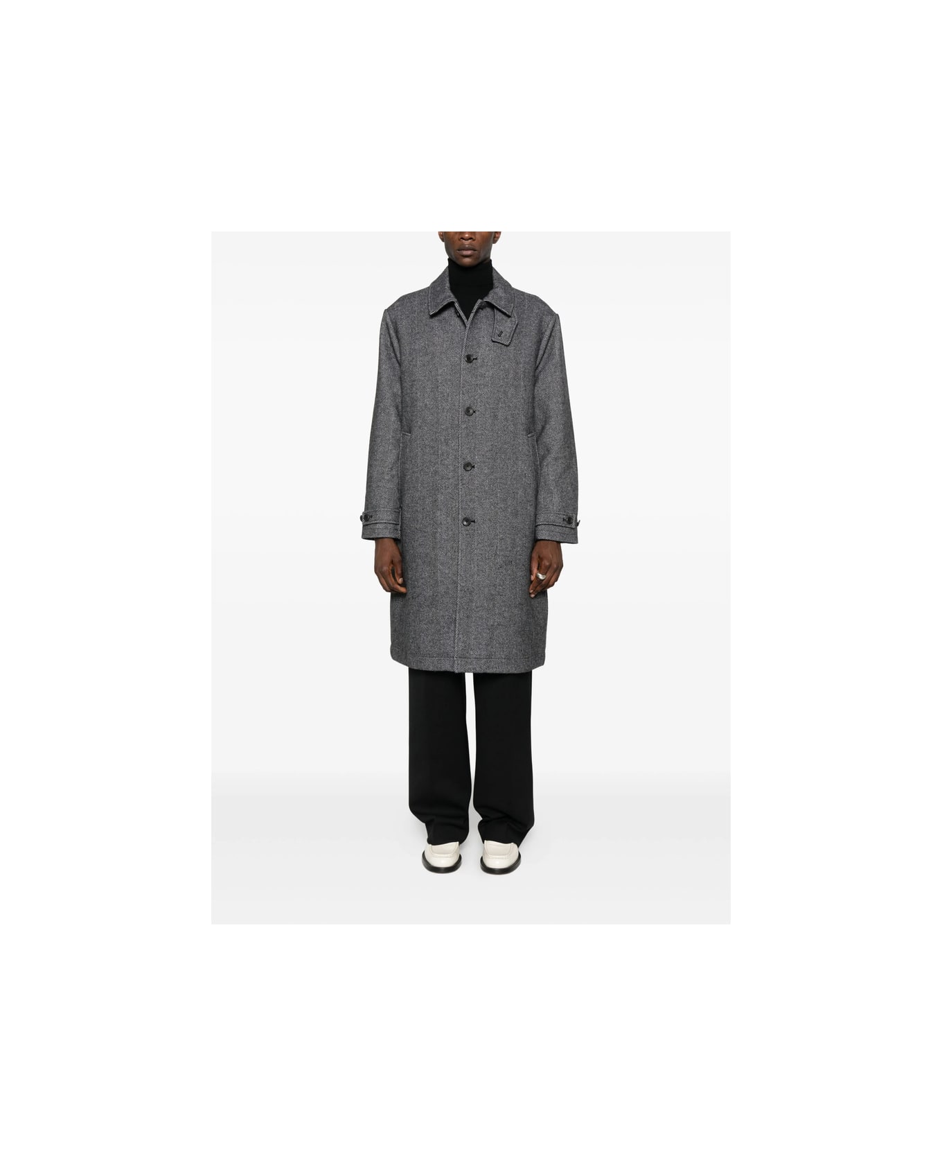 Calvin Klein Coat - BLACK