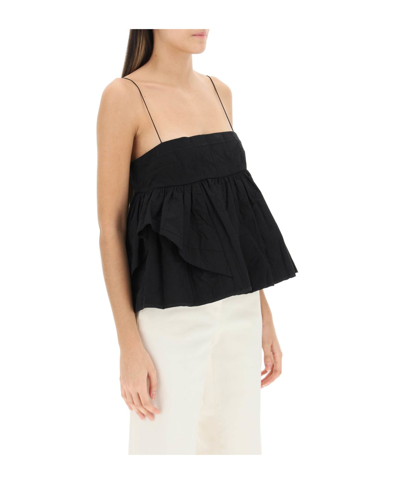 Cecilie Bahnsen 'debora' Top In Jacquard Cotton | italist, ALWAYS