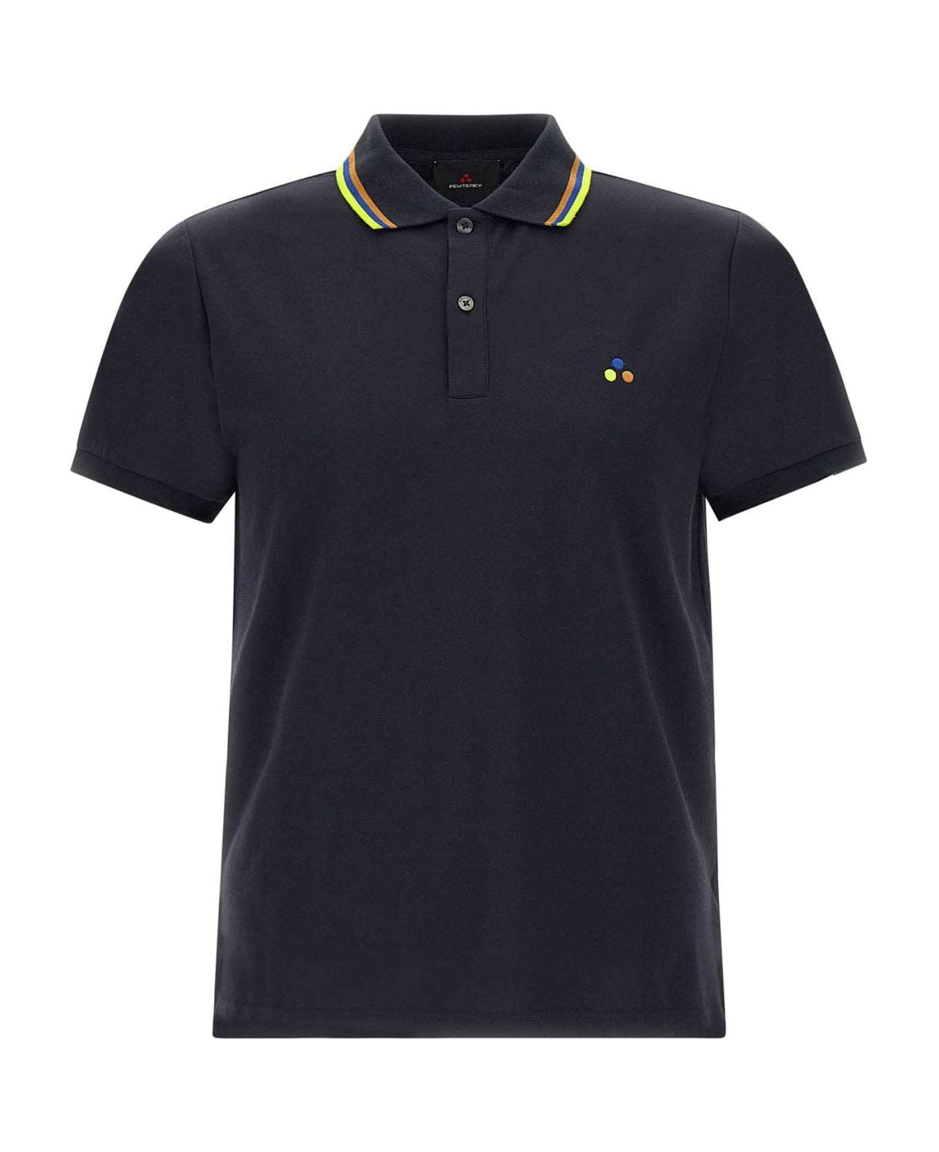 Peuterey 'prizzi' Cotton And Silk Blend Polo Shirt | italist, ALWAYS ...