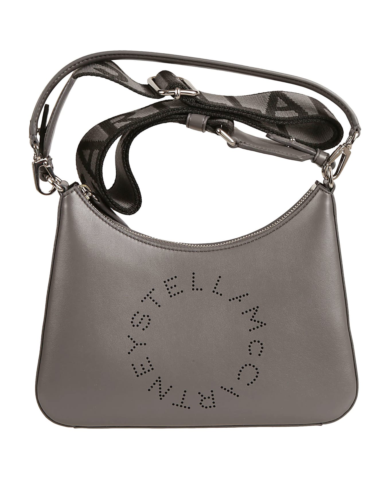 Stella McCartney Logo Shoulder Bag - Gray