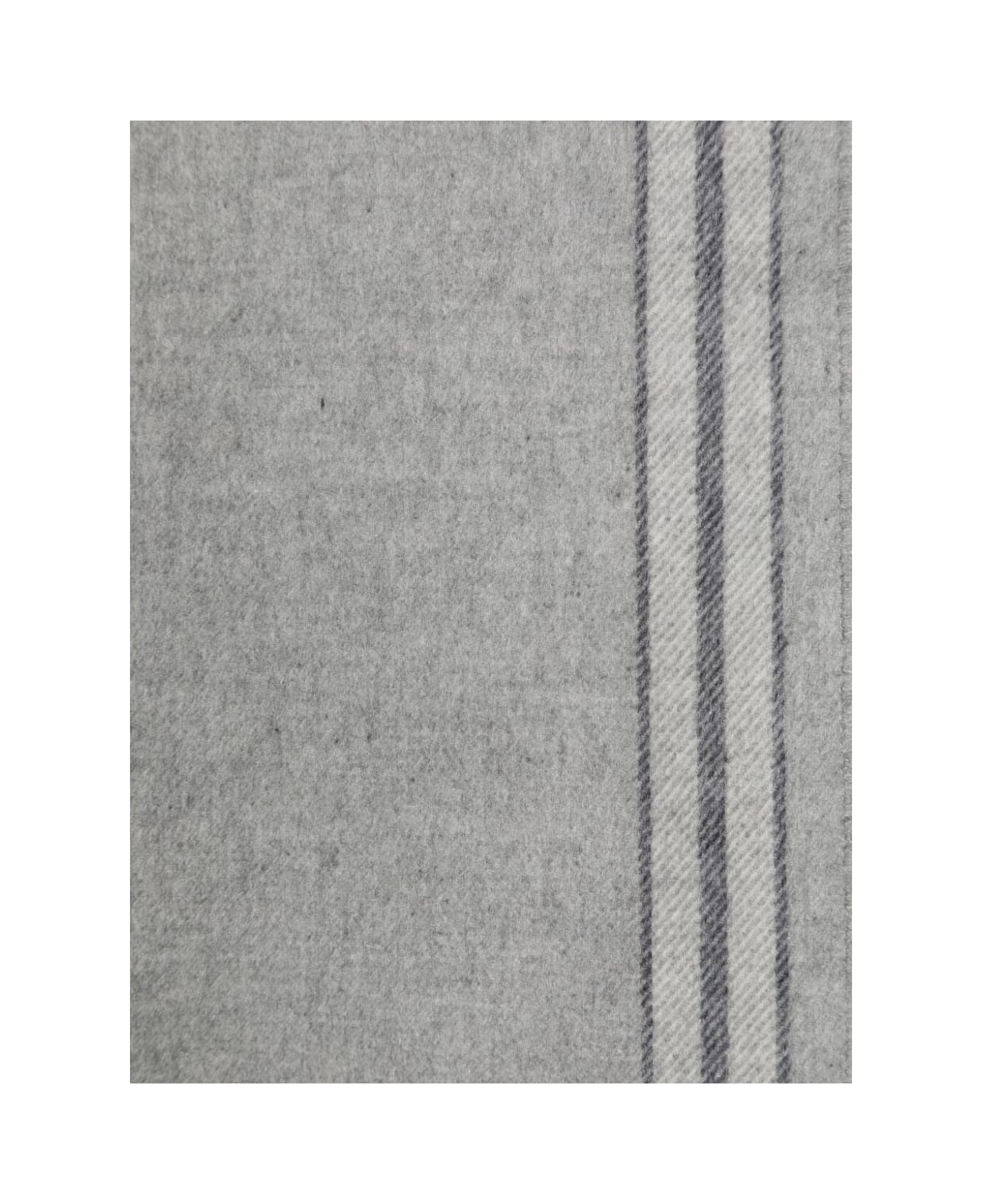 Brunello Cucinelli Colored Scarf - Grey Navy