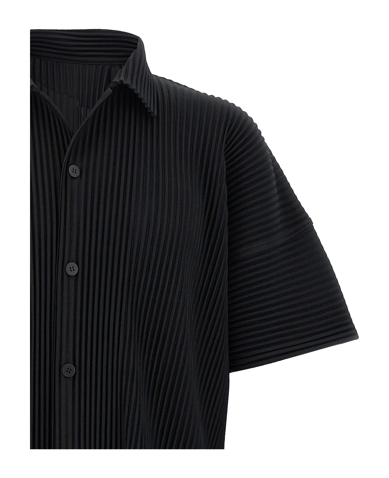 Issey Miyake 'mc April' Shirt - Black  