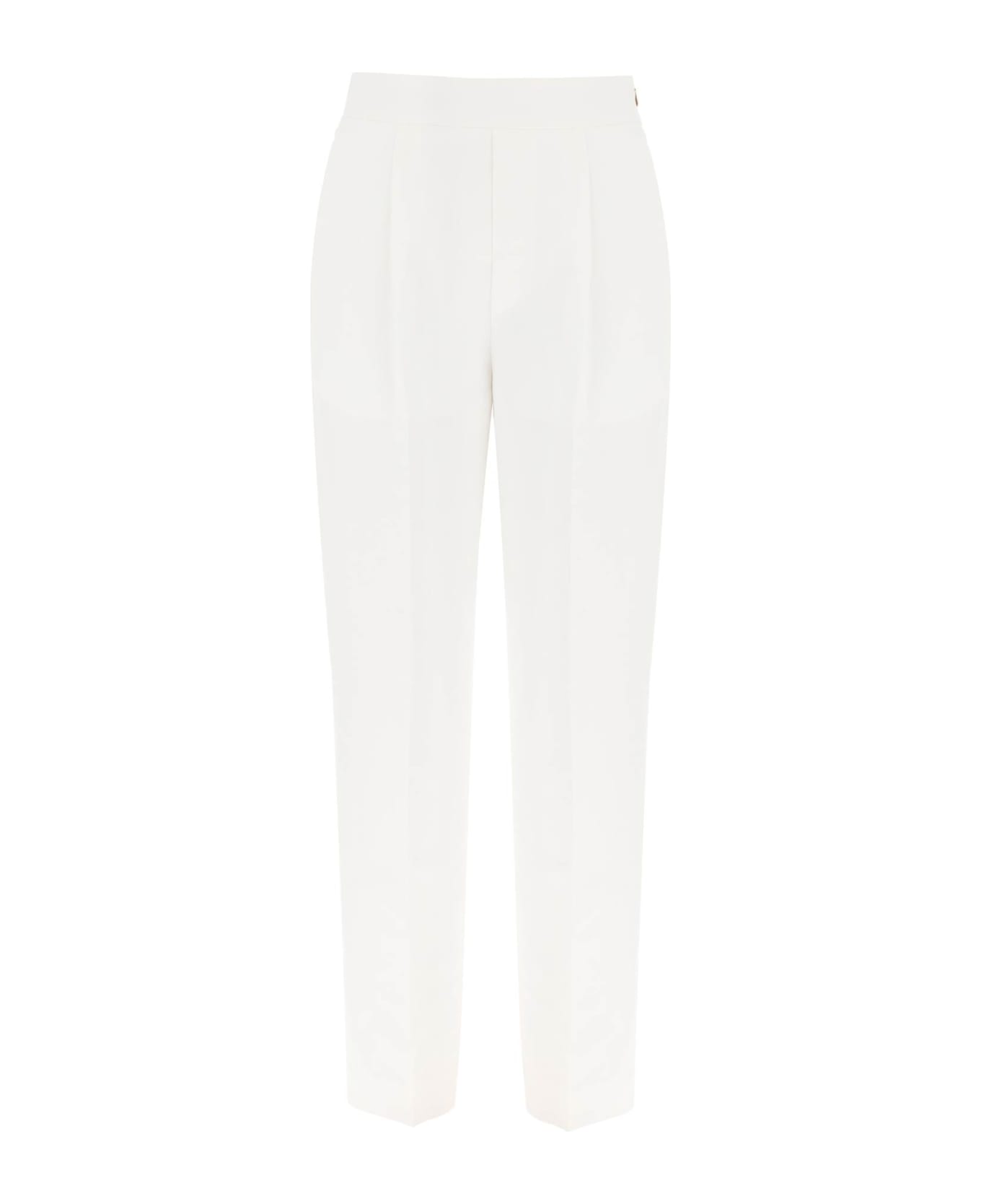 Agnona Linen Trousers most - WHITE (White)
