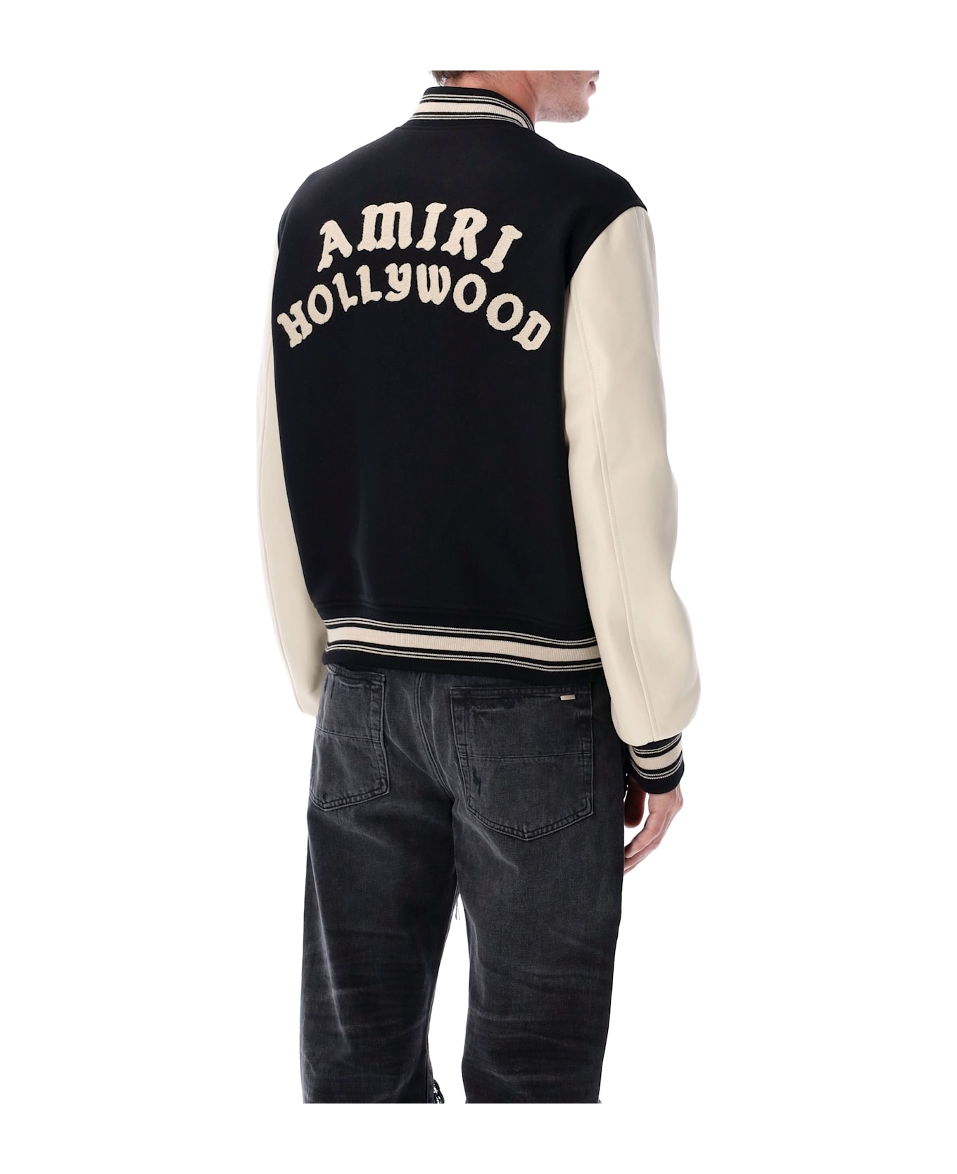 AMIRI Hollywood Bomber Jacket - BLACK