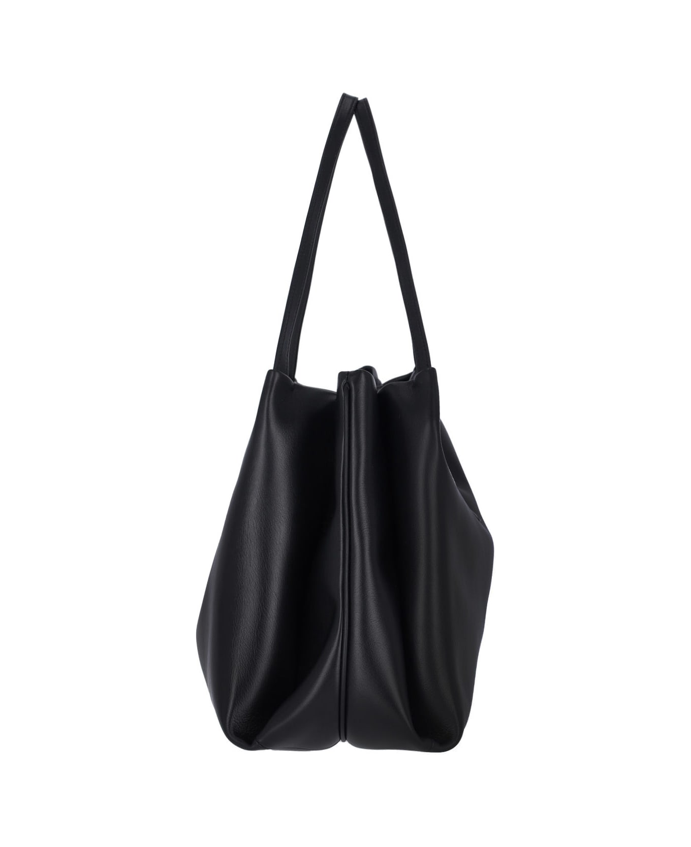 Ferragamo Medium Tote Bag 
gancini
 - Black