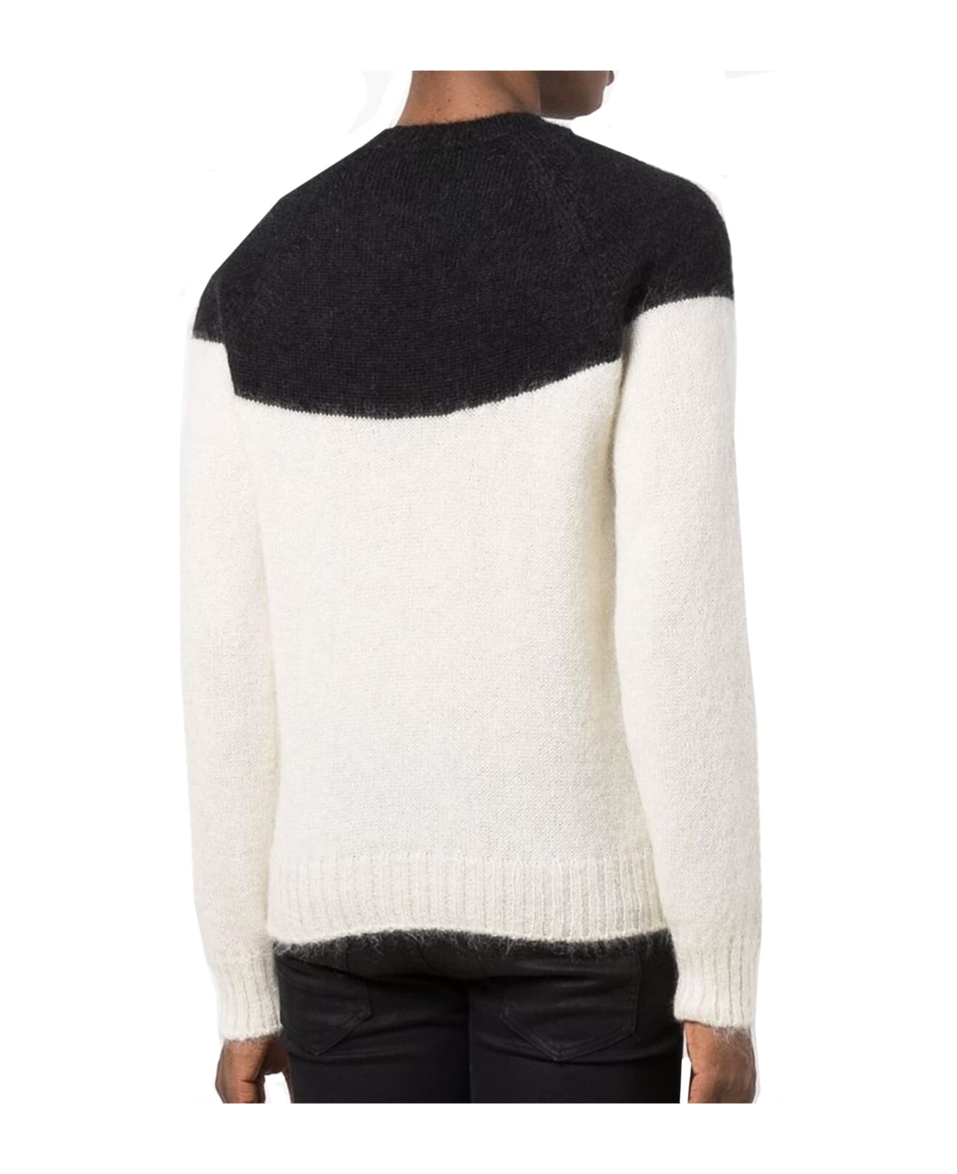 Alexander McQueen Gragon Wool Sweater - Black