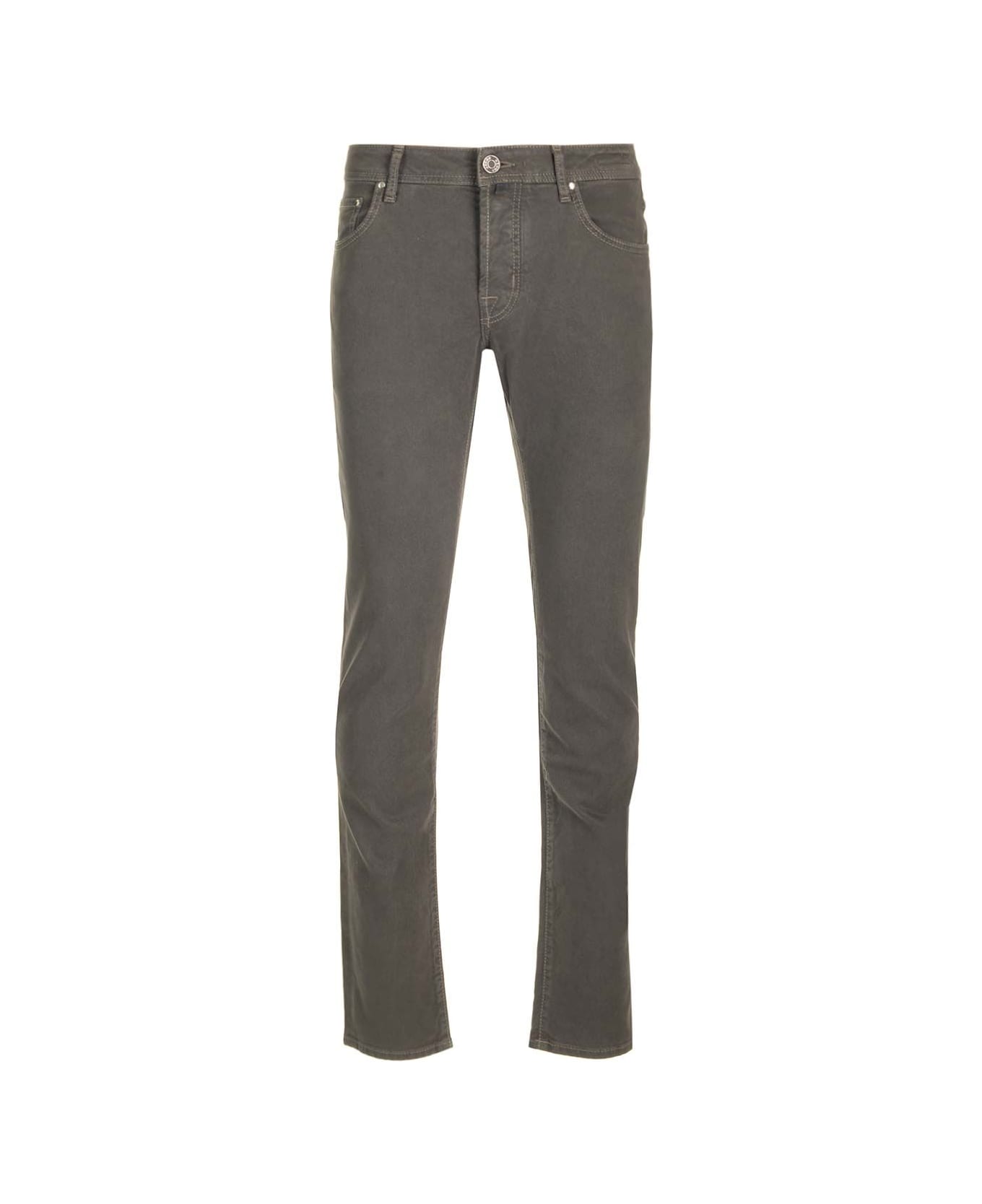 Jacob Cohen Nick Slim Trousers - Brown