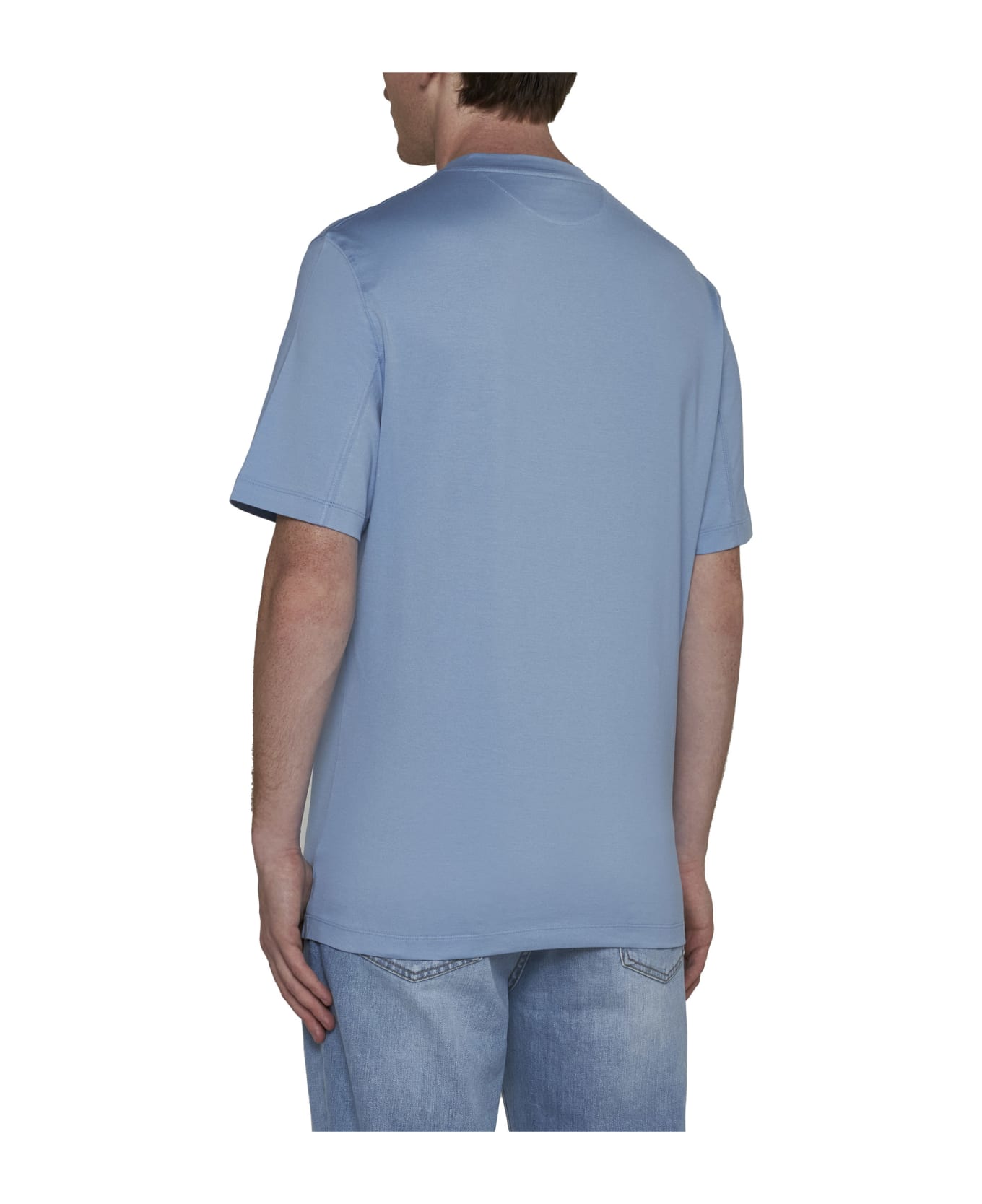 Brunello Cucinelli T-shirt - Turchese シャツ