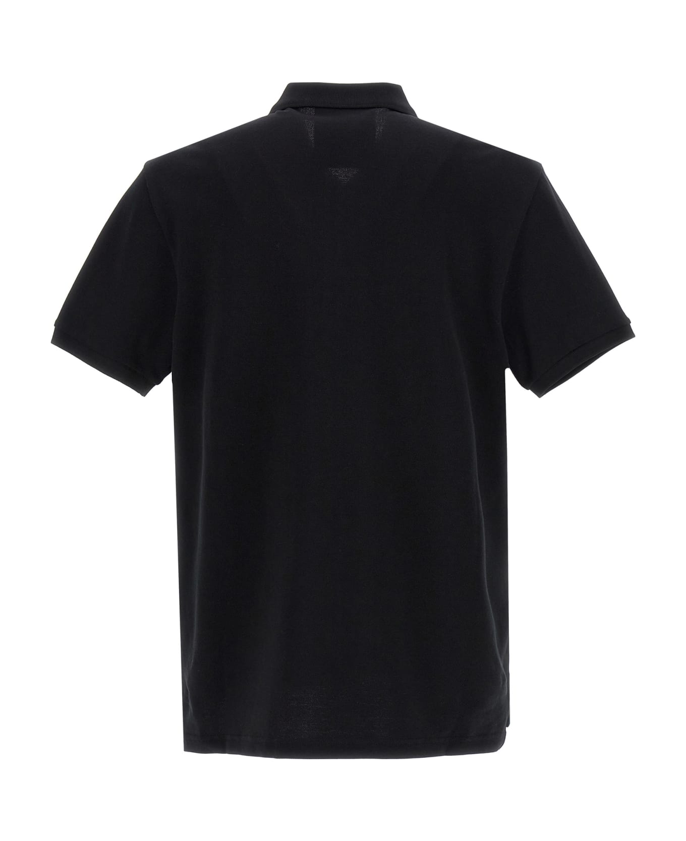 Moschino 'double Smile' Polo Shirt - White/Black