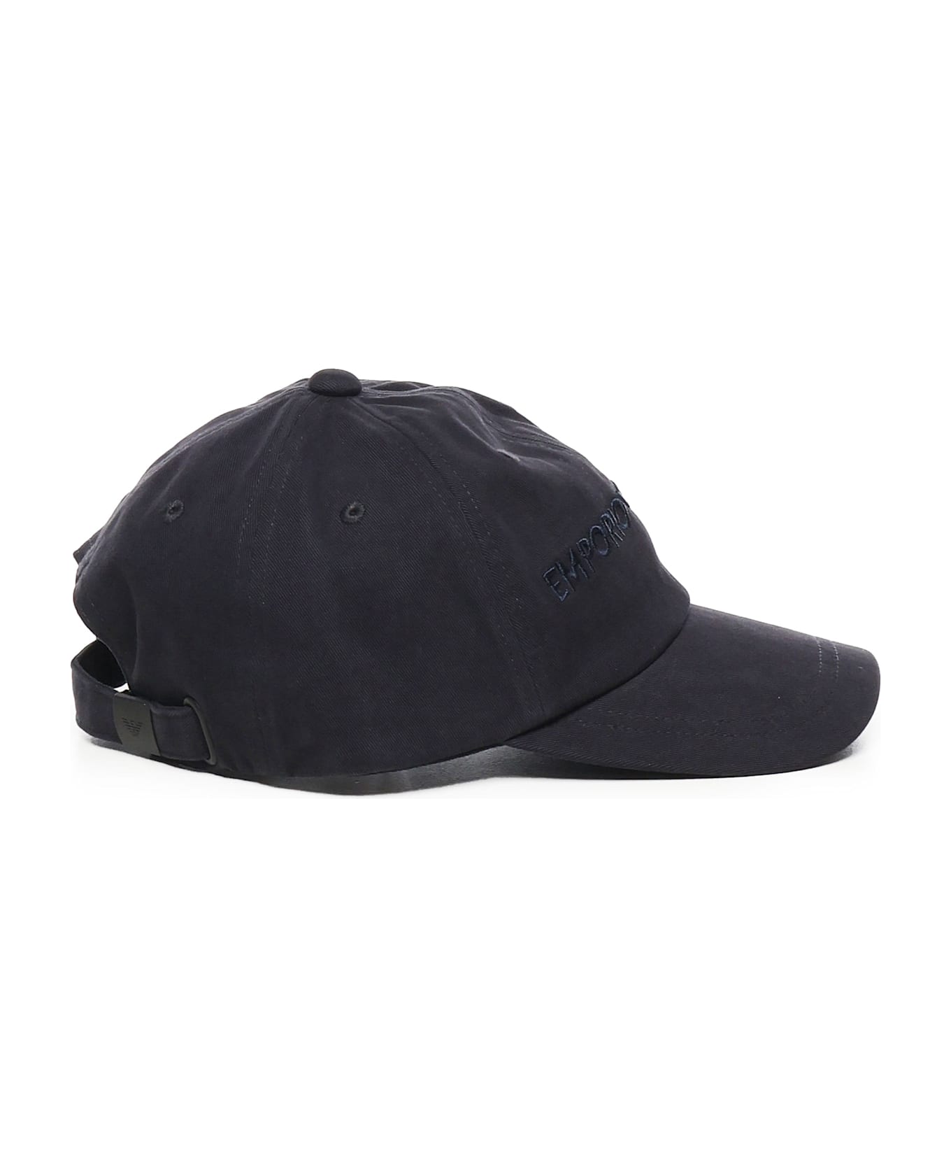 Emporio Armani Logo Hat - Blue
