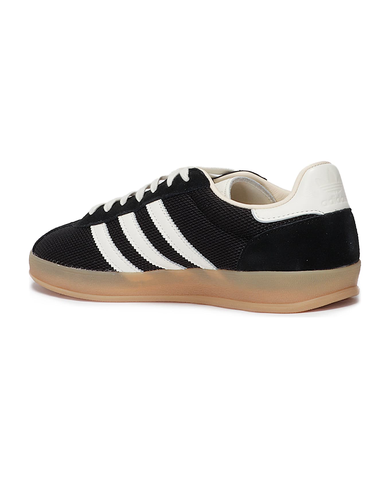 Adidas Originals Gazelle Indoor Pro - MESH SUEDE BLACK / CHROME HEEL