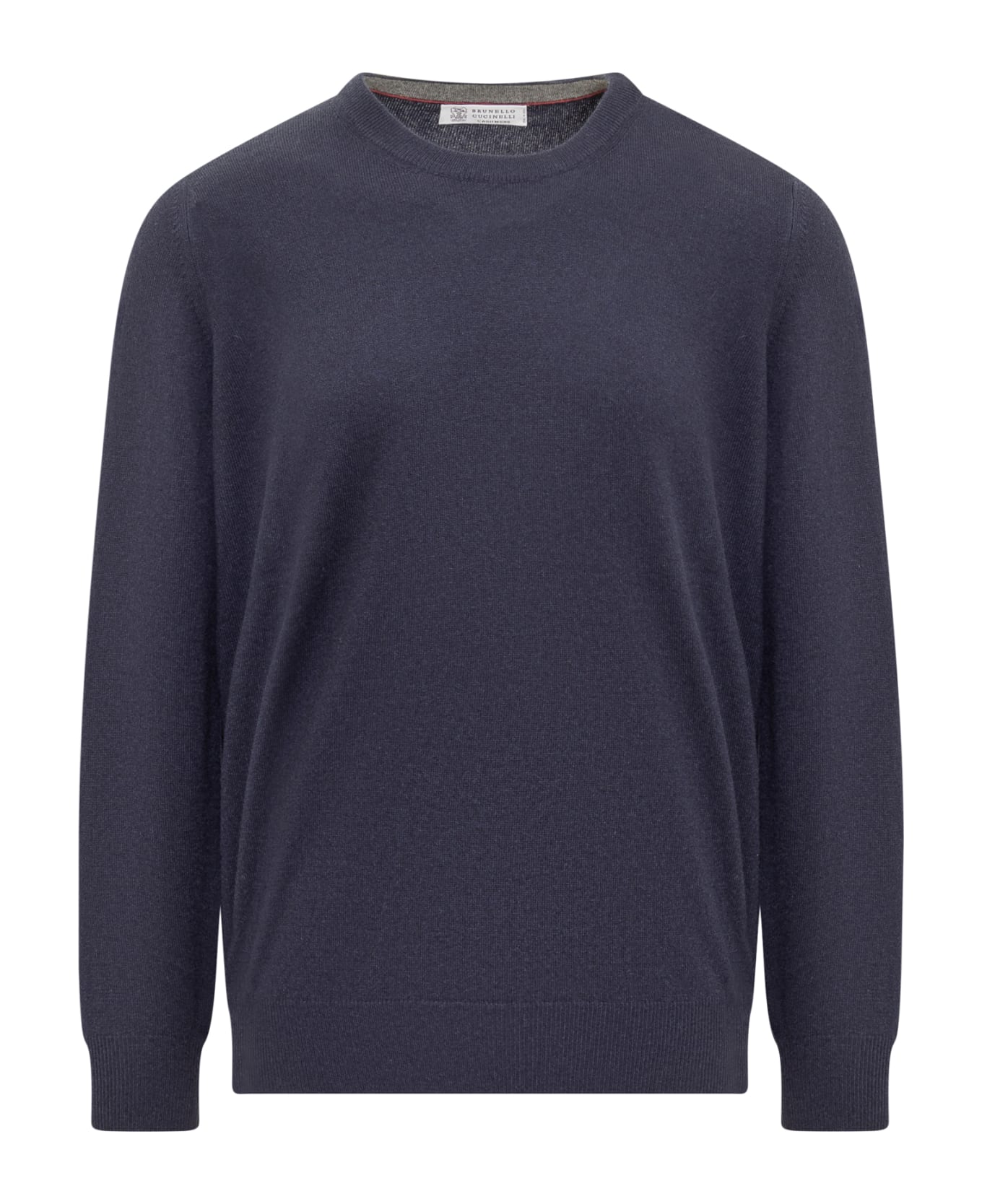 Brunello Cucinelli Cashmere Crewneck Sweater - Blue ニットウェア