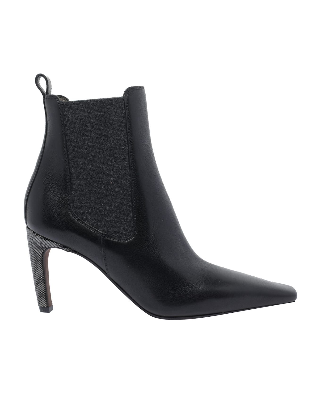 Brunello Cucinelli Pump Booties - Black