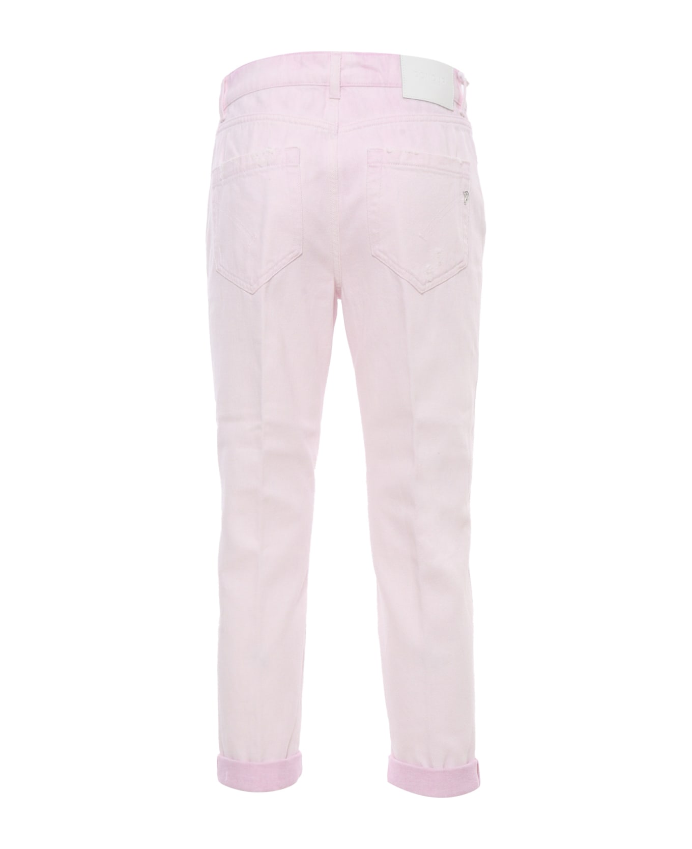 Dondup Frayed Pink Jeans - PINK