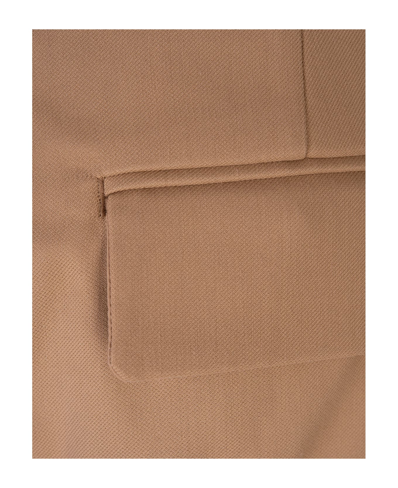 SportMax Caramel Verbas Trousers - Brown