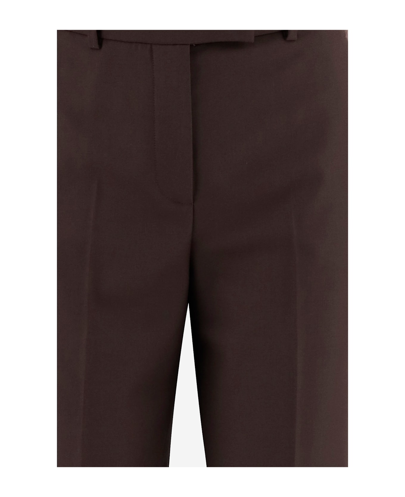 QL2 Wool Trousers - Brown