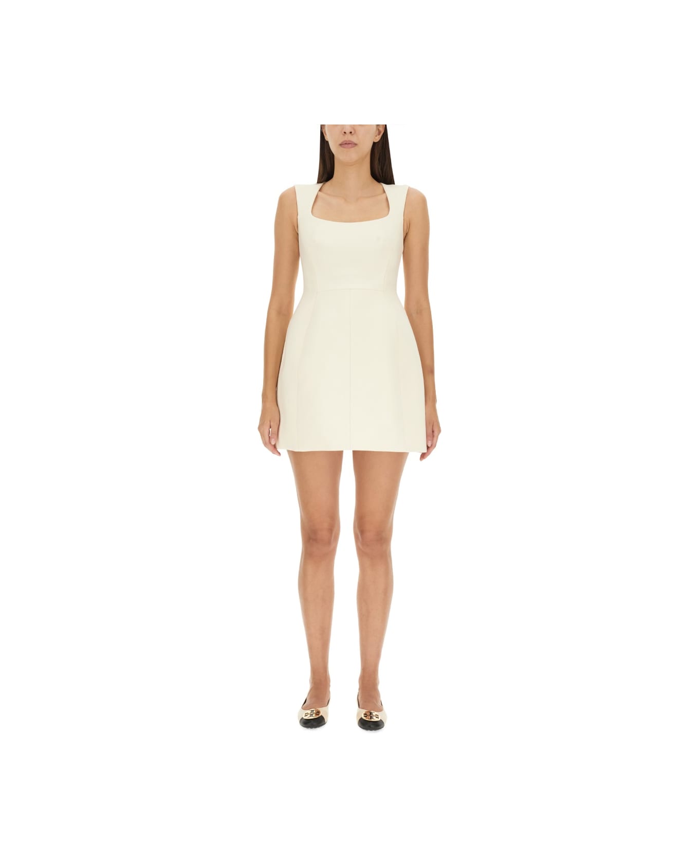 Tory Burch Mini Dress - WHITE ワンピース＆ドレス