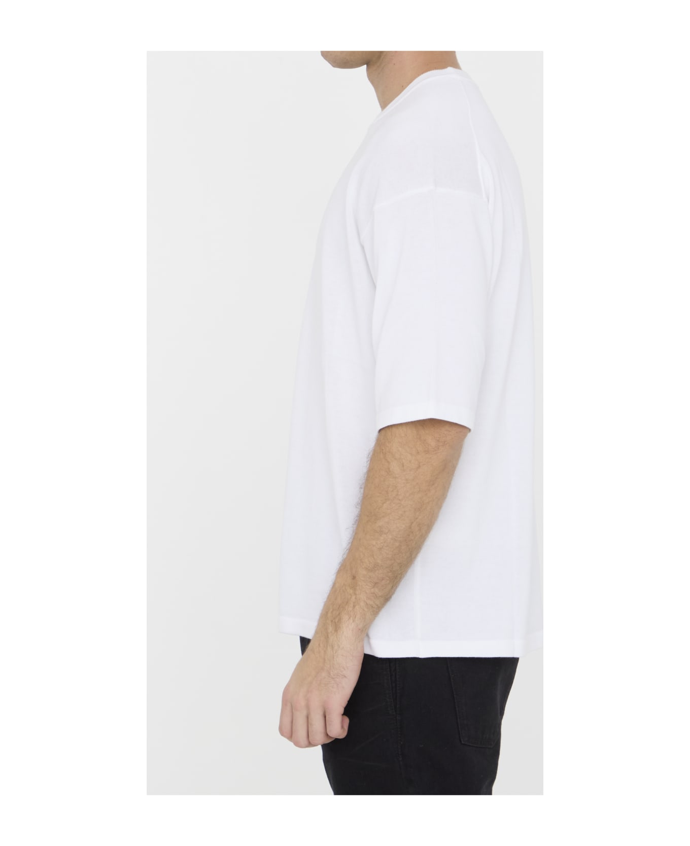 Roberto Collina Cotton T-shirt - WHITE