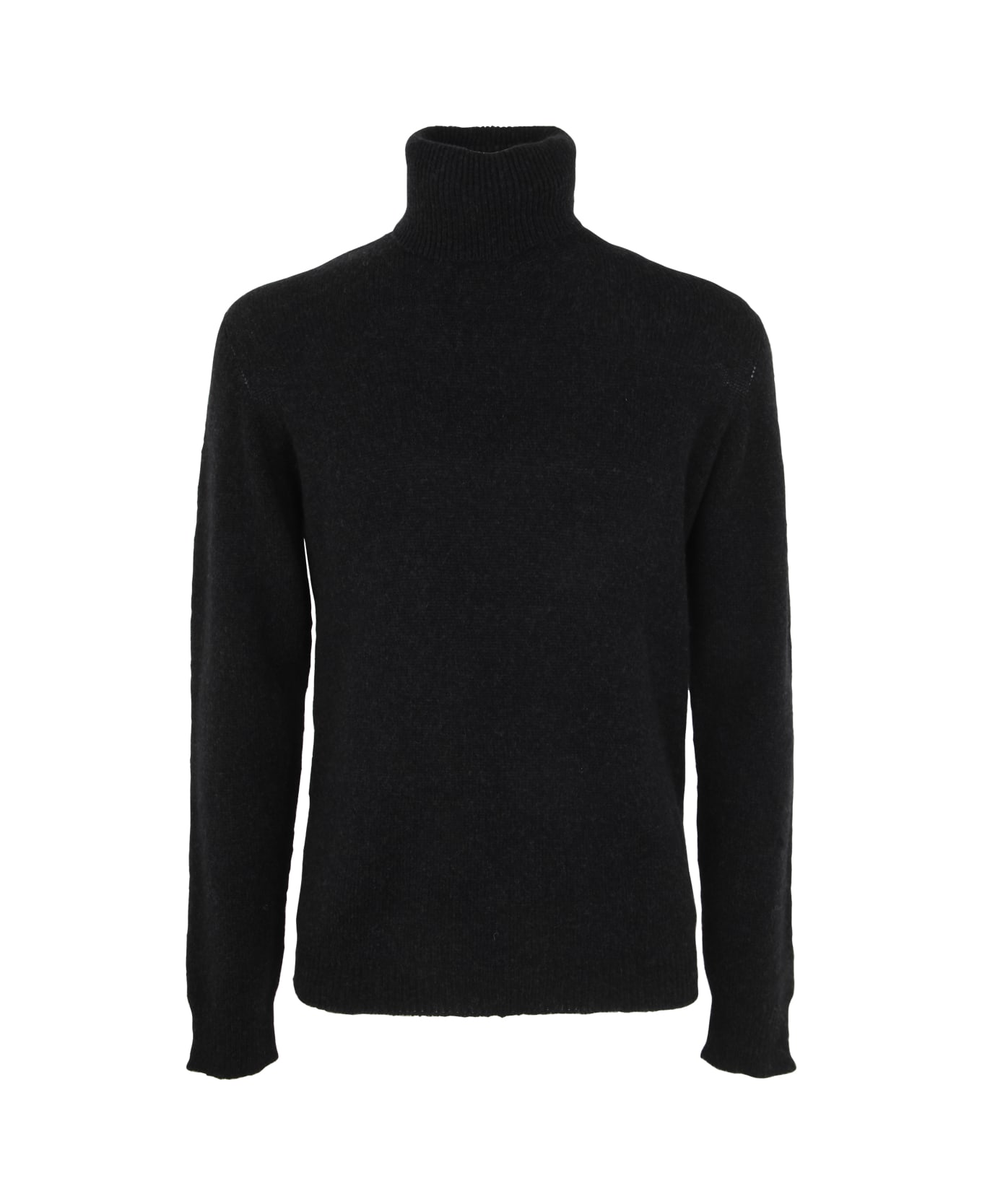Nuur Turtle Neck Sweater - Black
