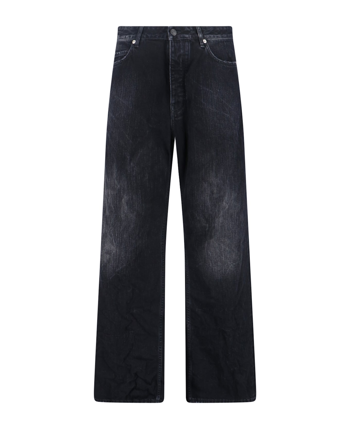 Balenciaga Straight Jeans - Black