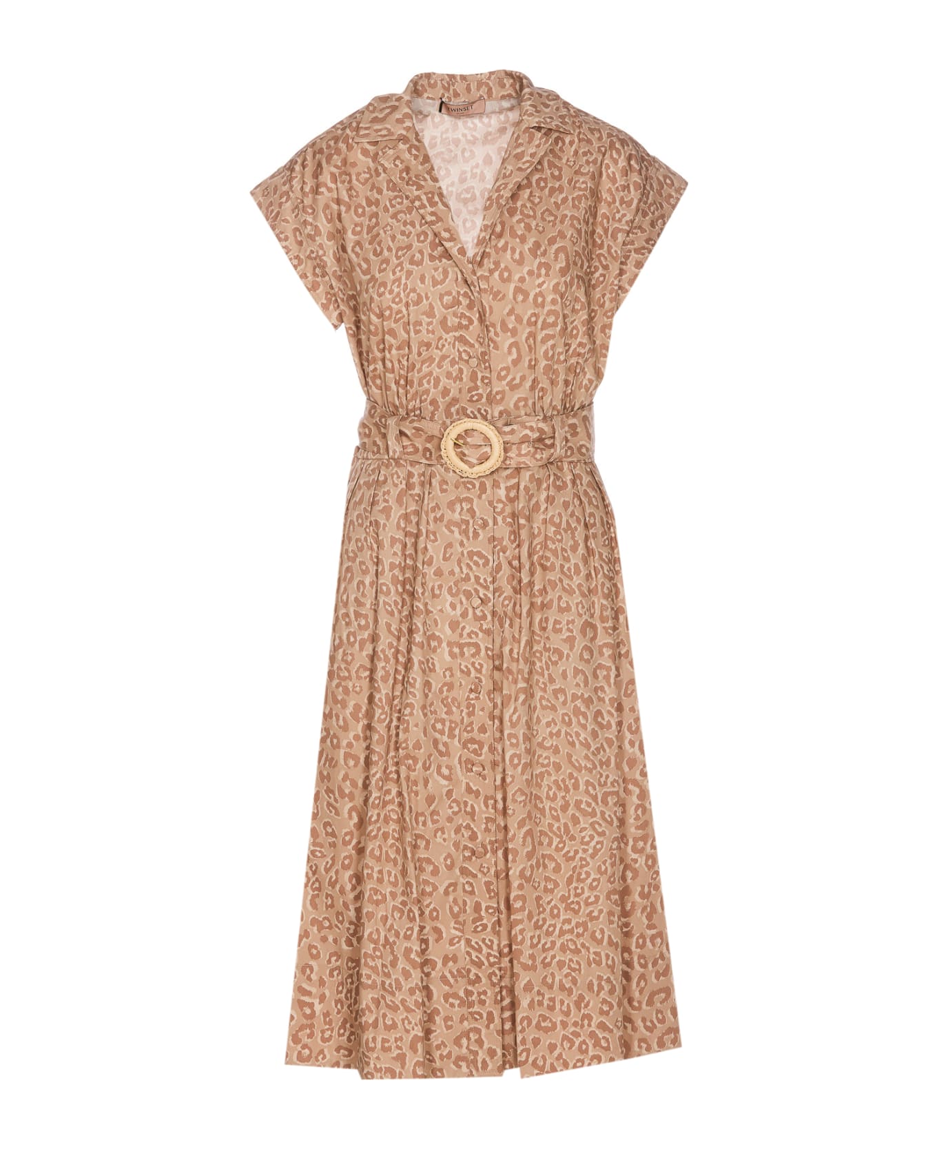 TwinSet Dress - Brown ワンピース＆ドレス