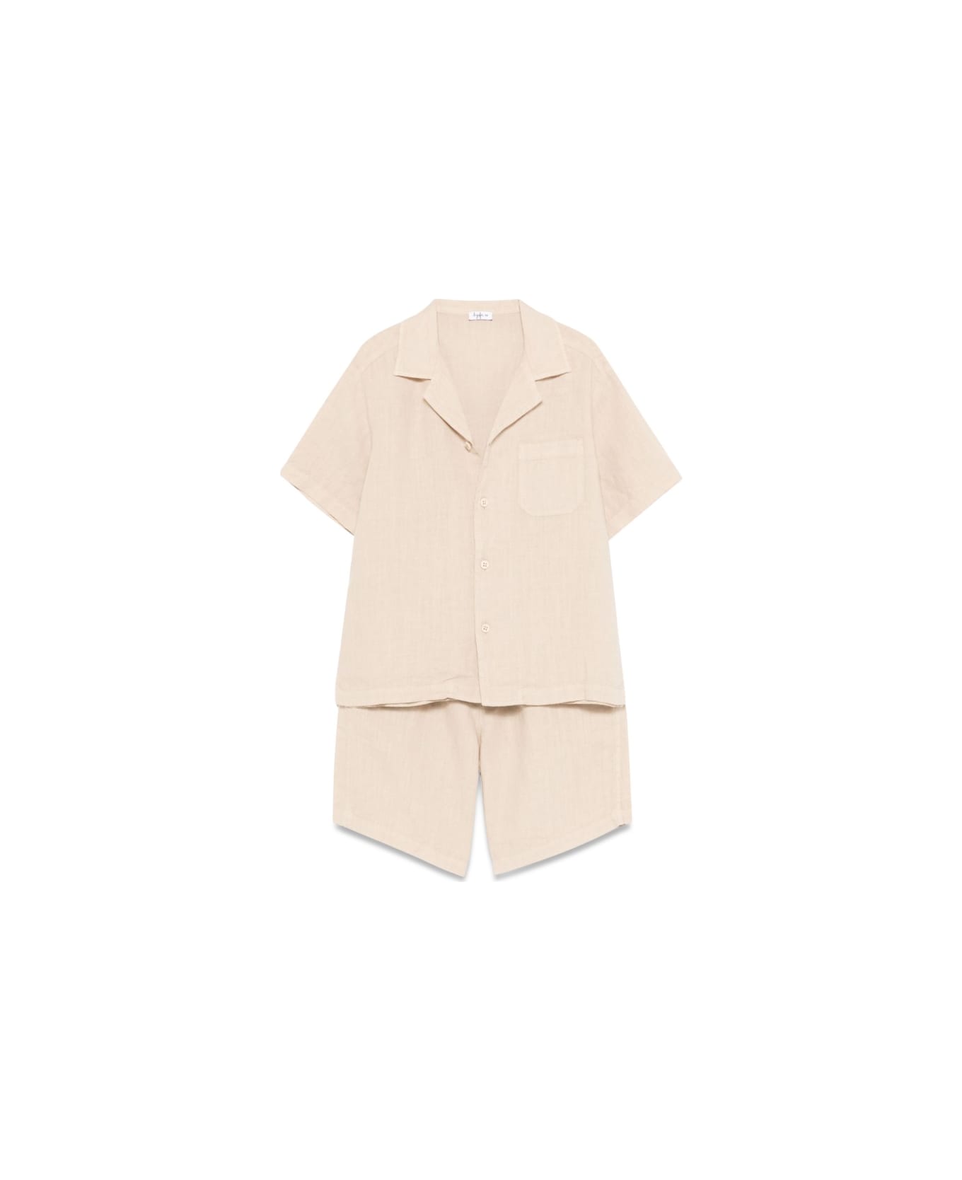 Il Gufo Two-piece Suit - BEIGE