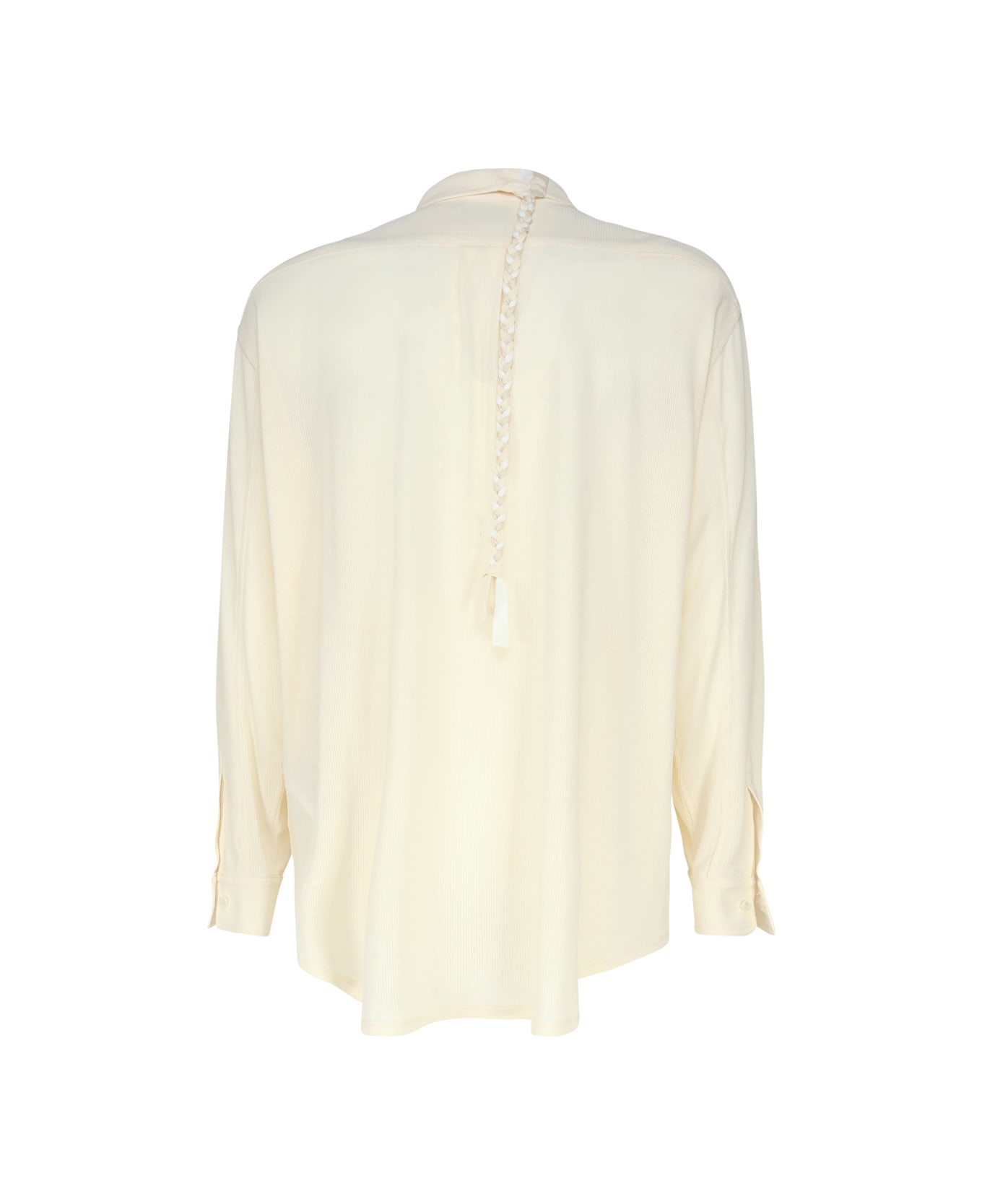 Magliano Cupro Shirt - Dirty White