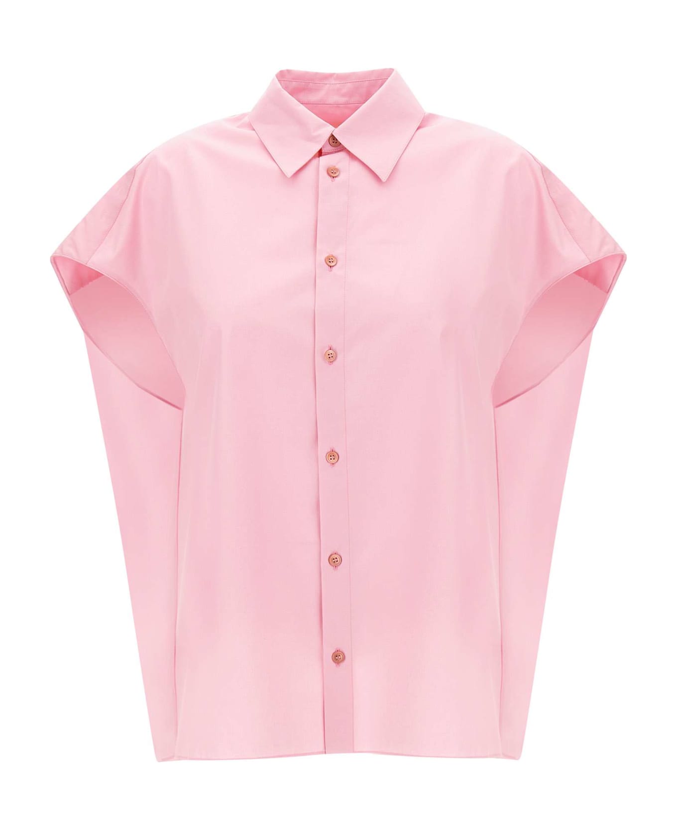 Marni Organic Cotton Poplin Shirt - PINK