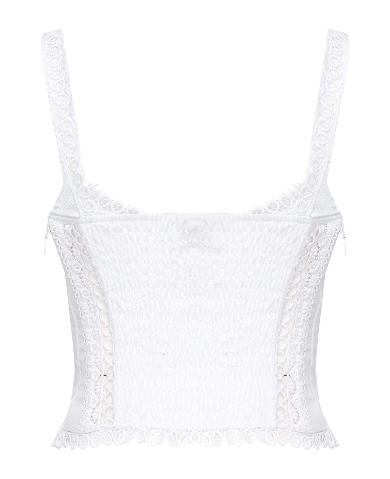 Charo Ruiz Poppy Top - White