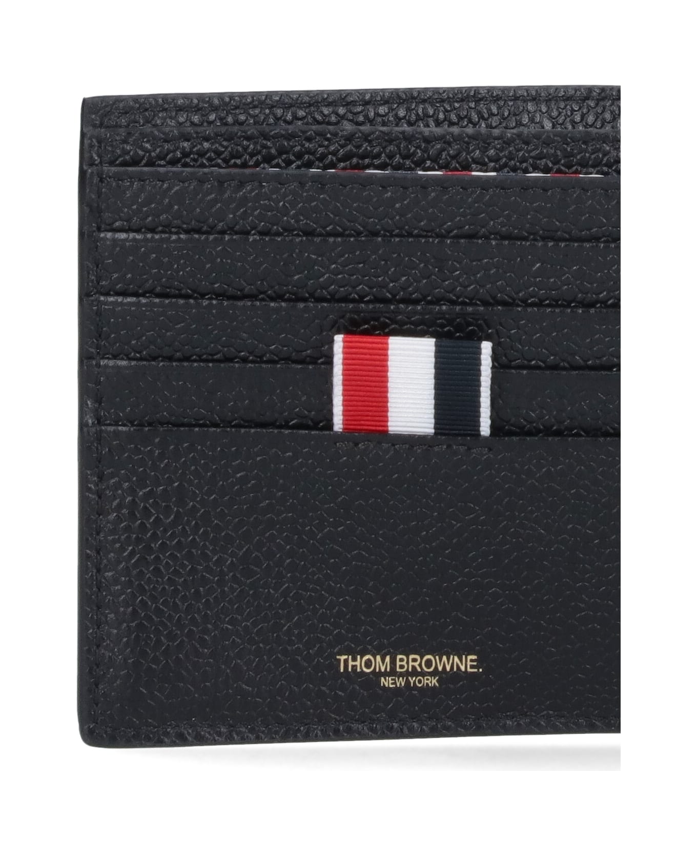 Thom Browne Bi-fold Wallet "goose" - Black  