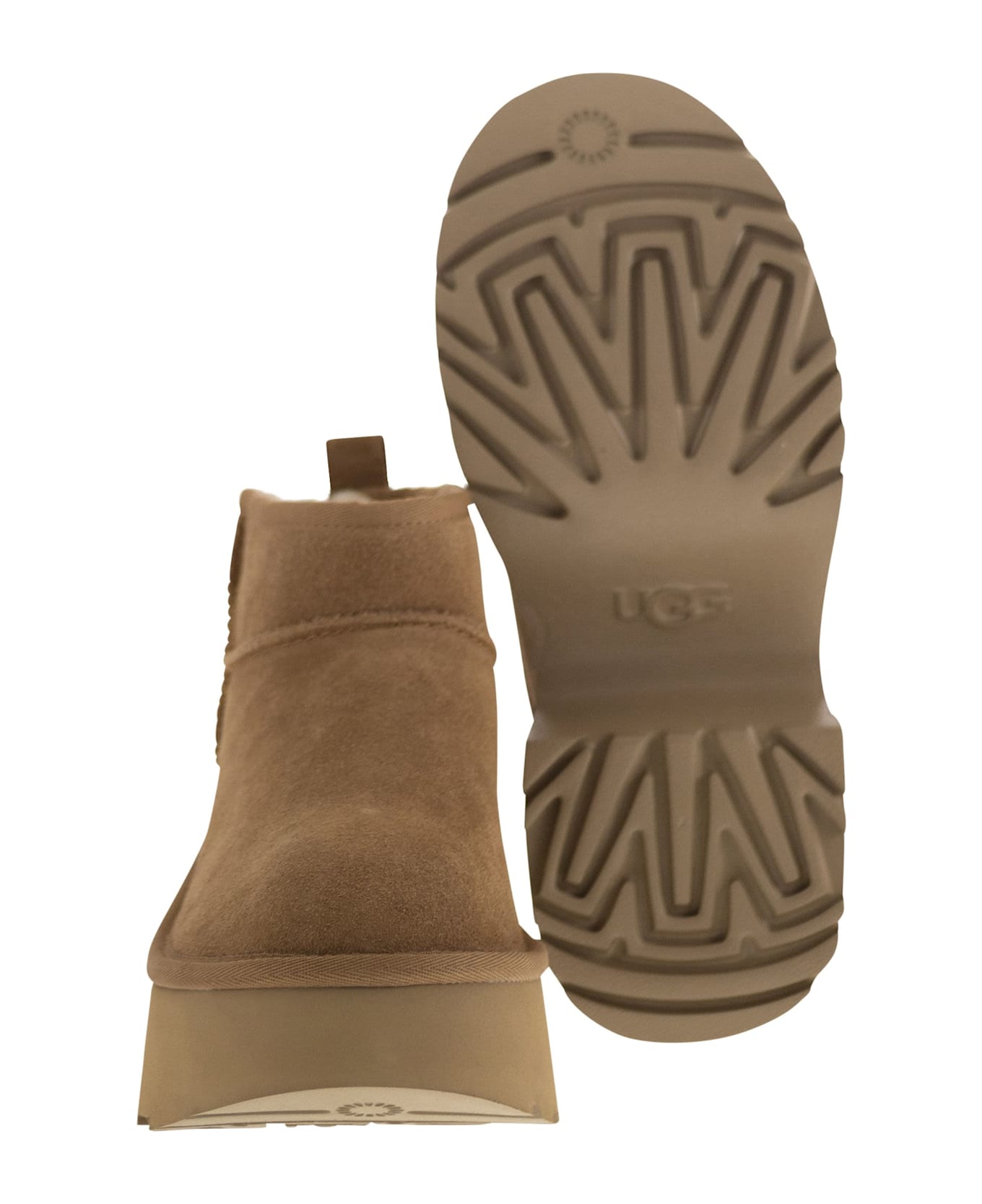 UGG Classic Ultra Mini New Heights - Chestnut