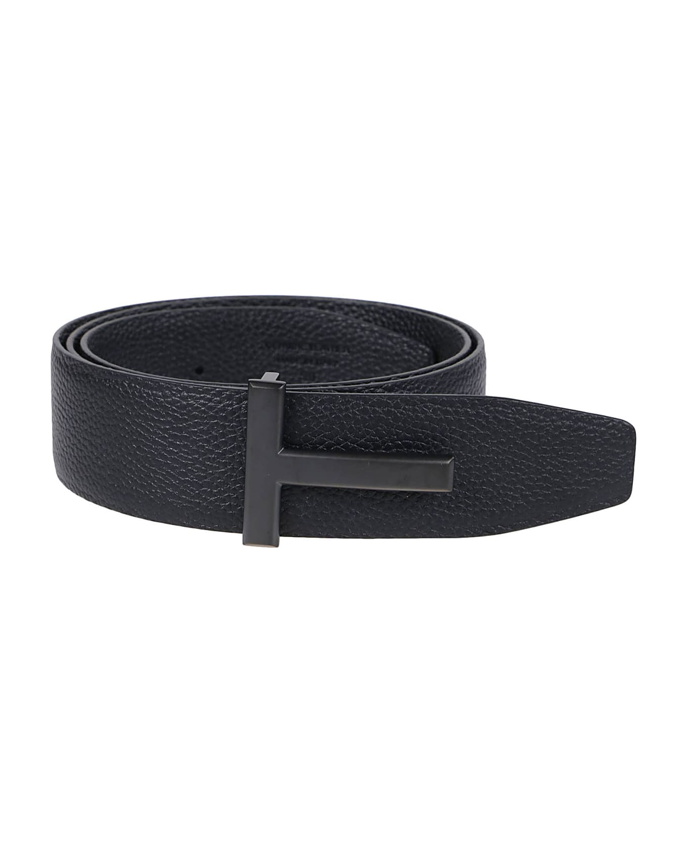 Tom Ford T-buckle Belt - BLACK