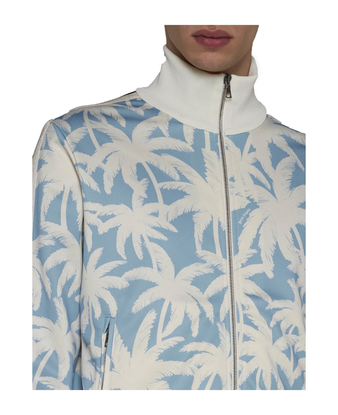 Palm Angels 'palms' Sweatshirt - Blue